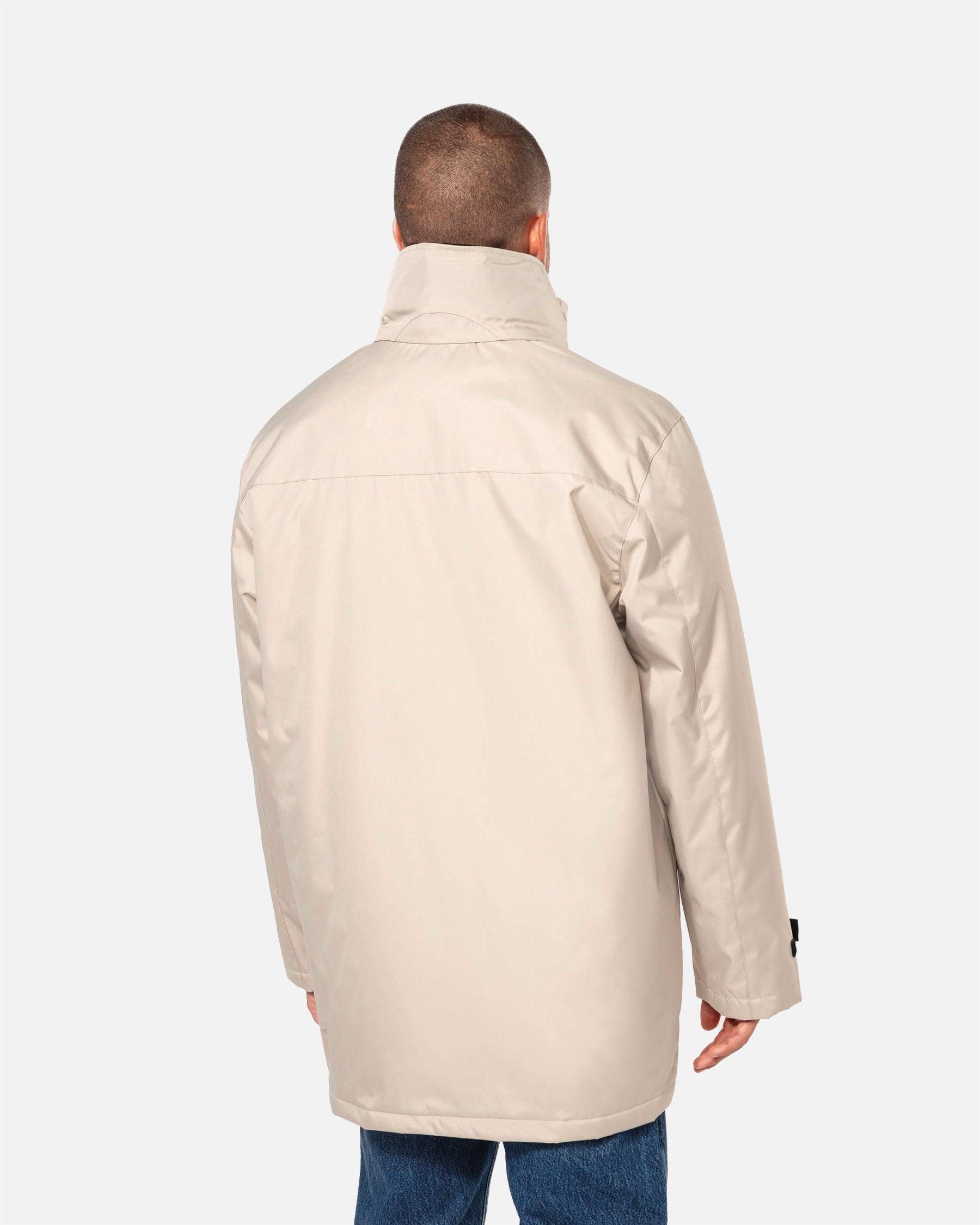 Herren Parka Jacke mit abnehmbarer Kapuze von VIVID