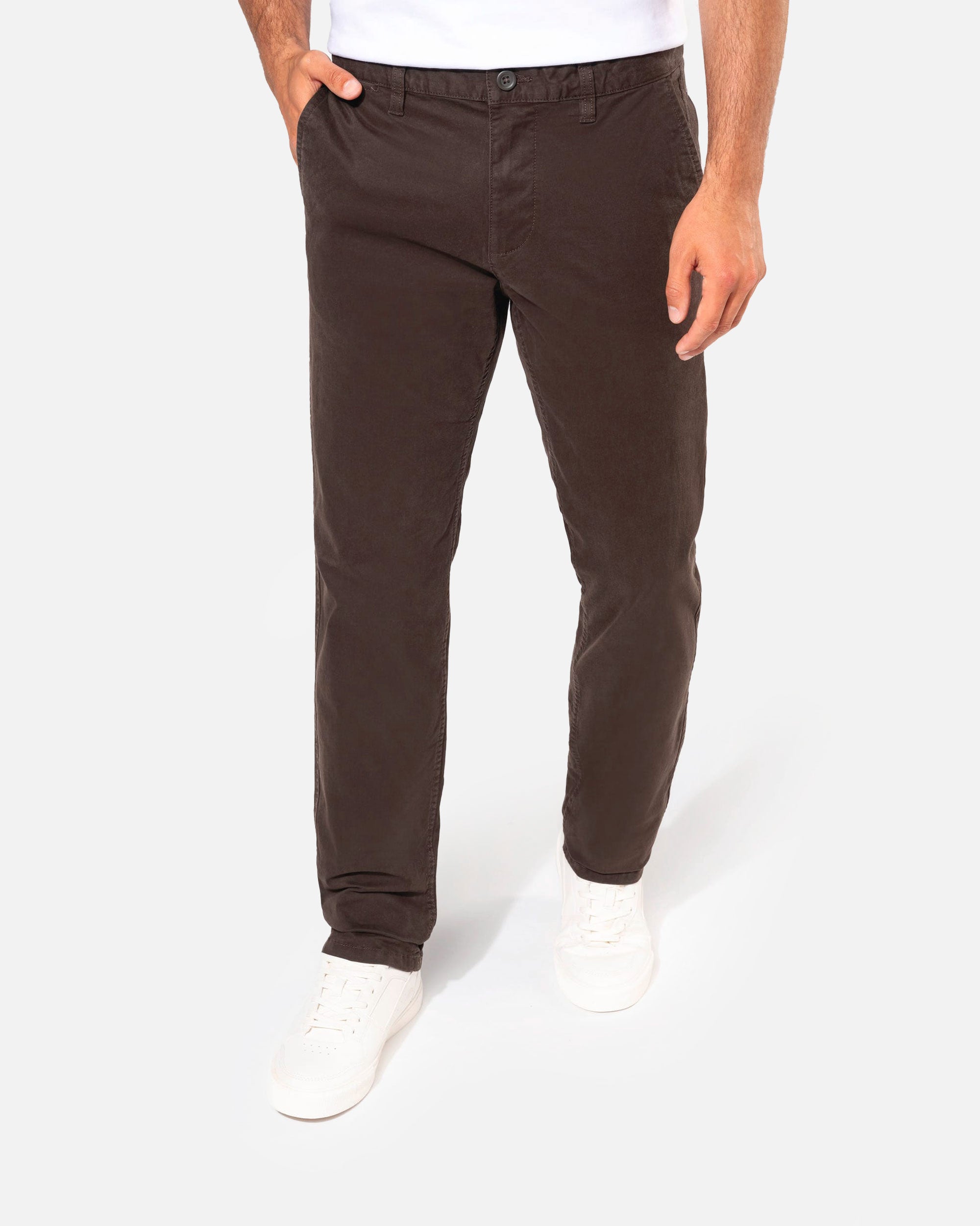 Herren Chino Hose 2.0 Chocolate Brown von VIVID