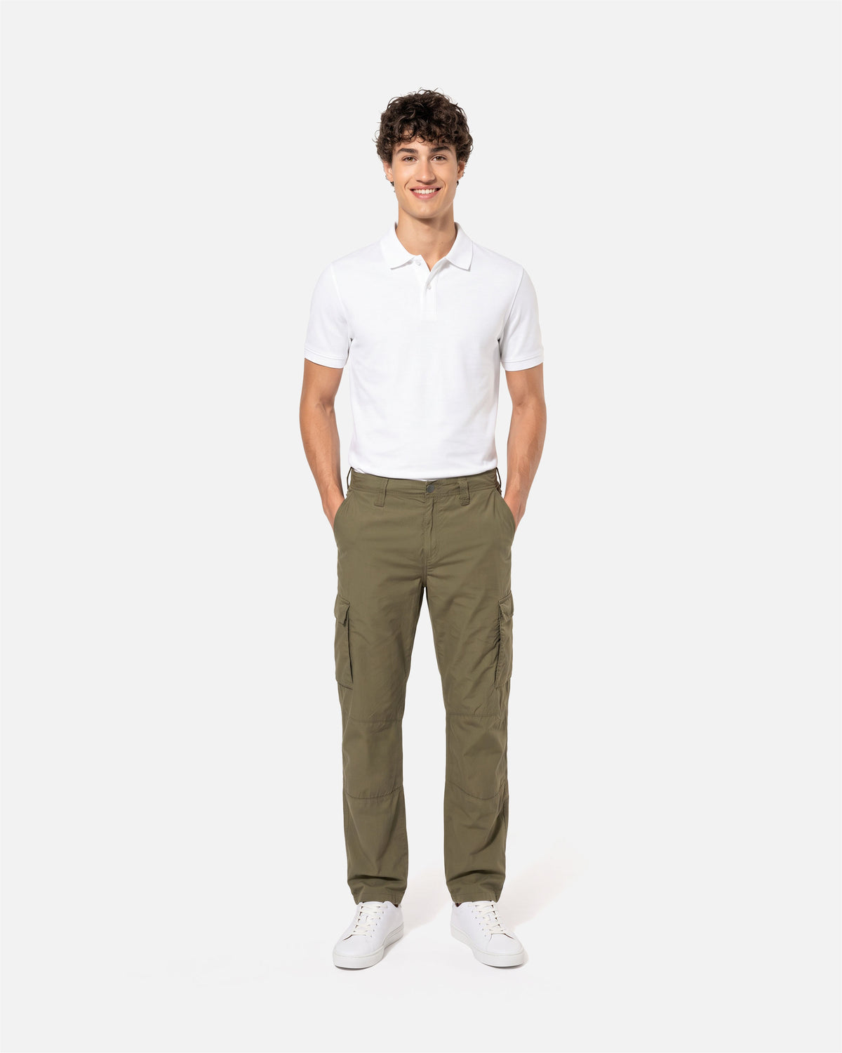 Leichte Herren Cargo Hose Khaki von VIVID