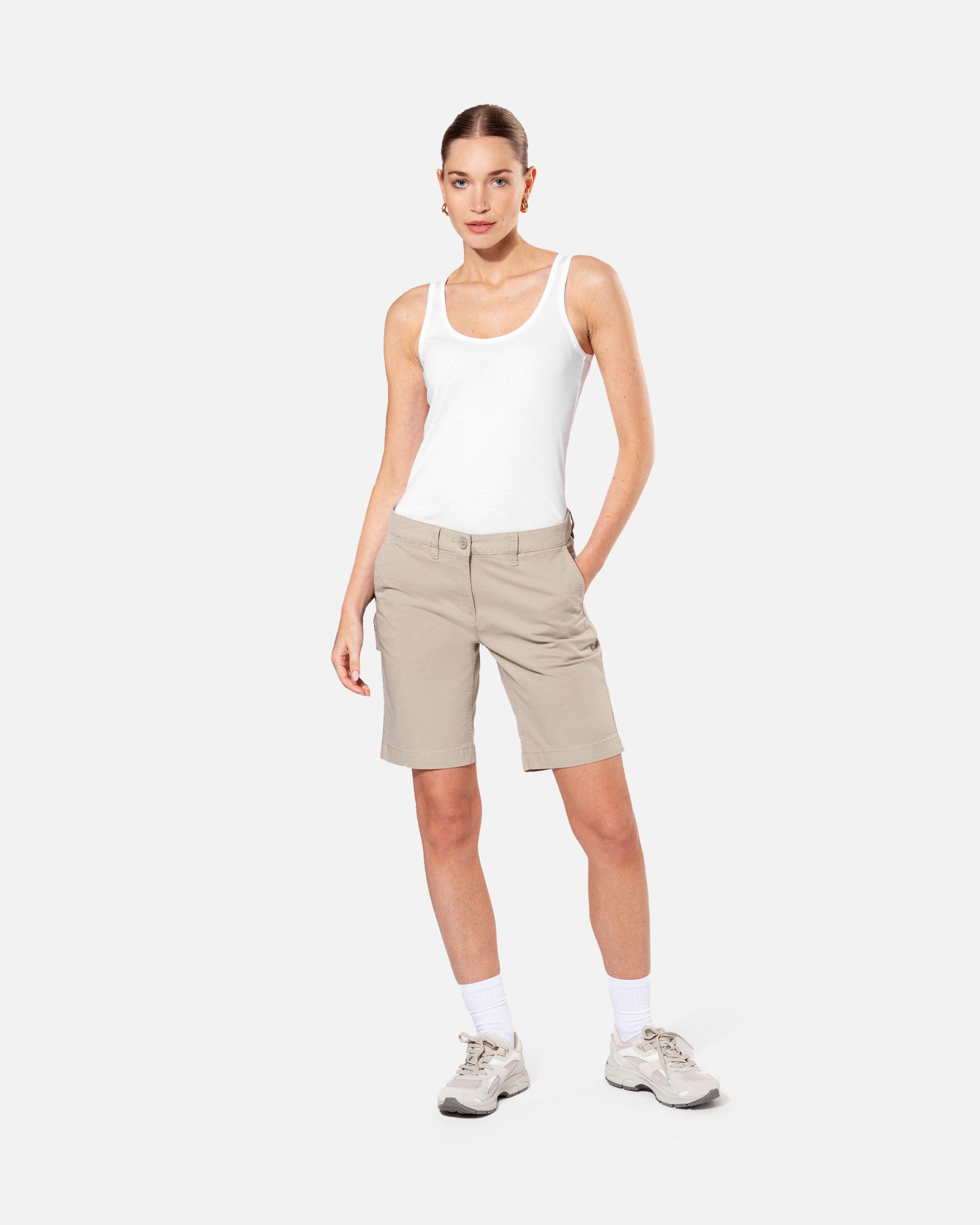 Damen Chino Bermuda Shorts von VIVID