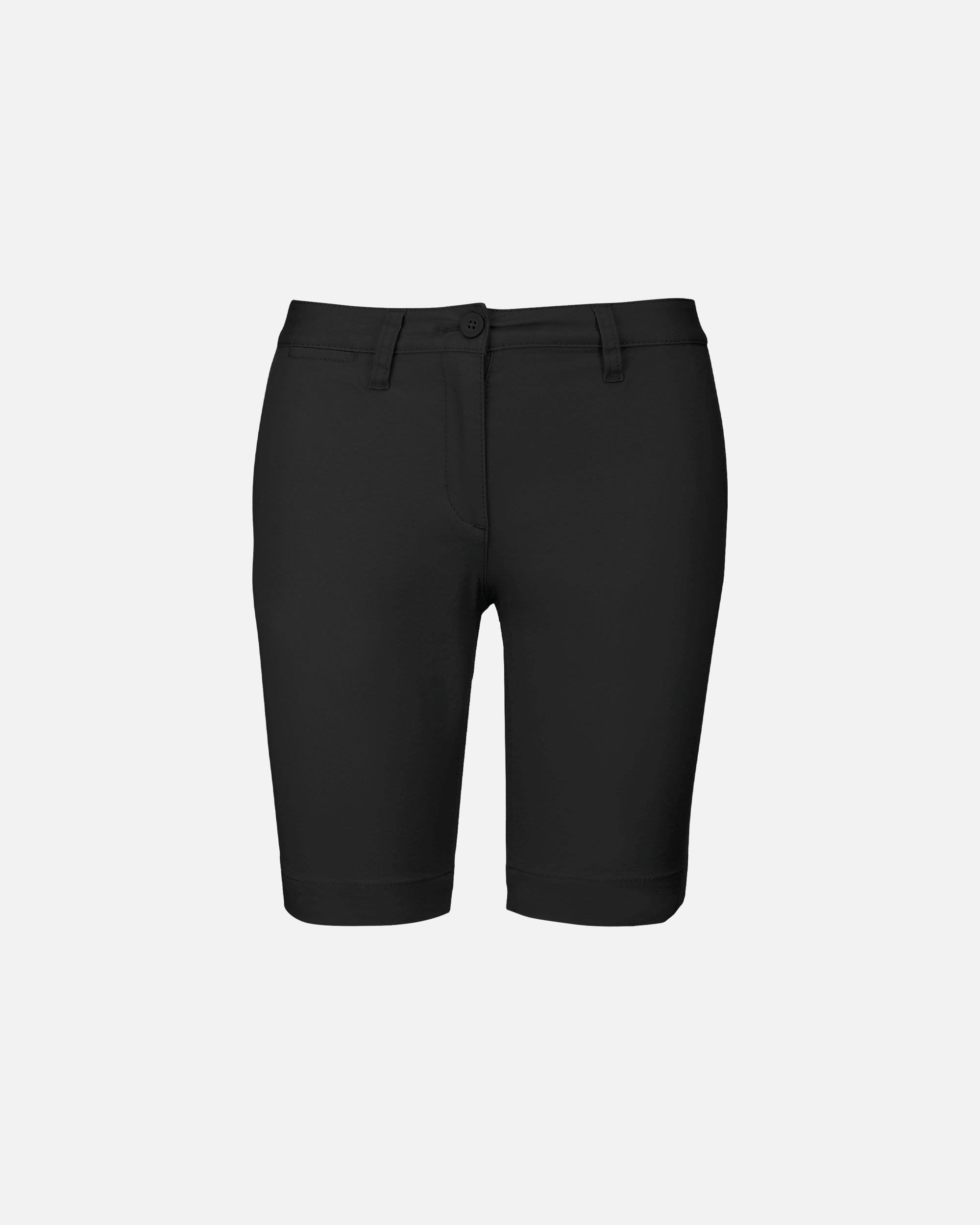 Damen Chino Bermuda Shorts Black von VIVID
