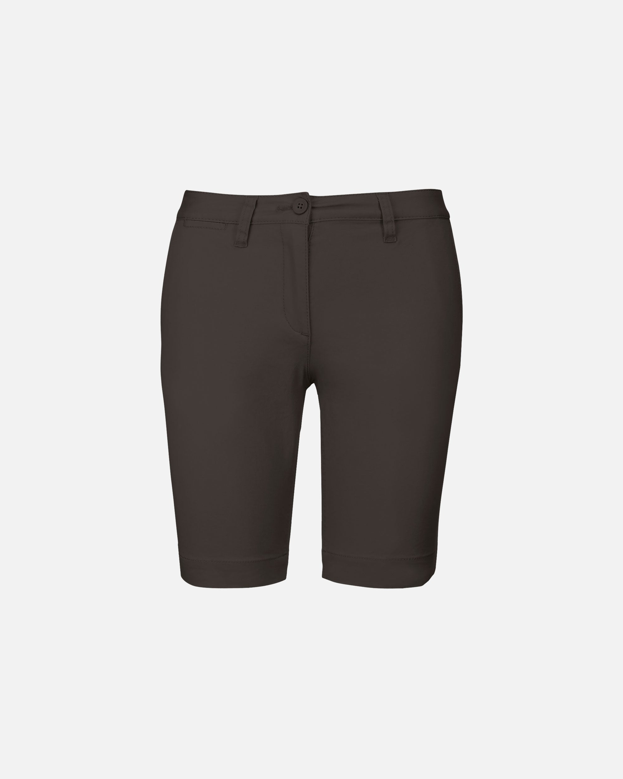 Damen Chino Bermuda Shorts Charcoal von VIVID
