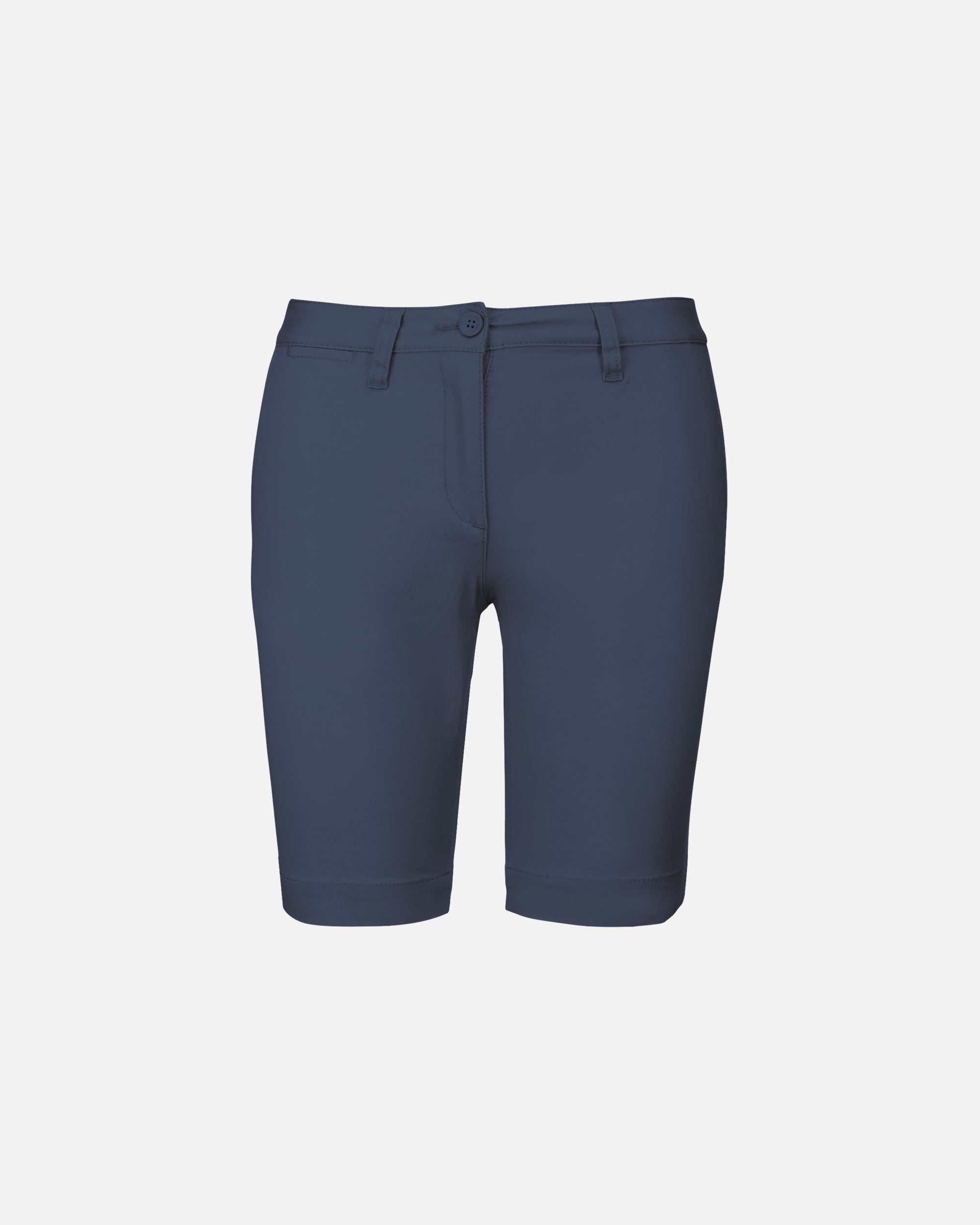 Damen Chino Bermuda Shorts Deep Blue von VIVID