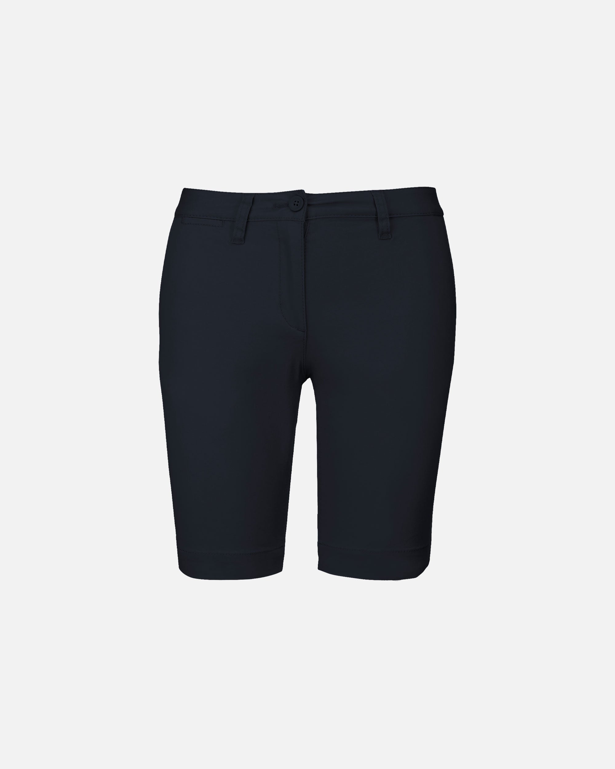 Damen Chino Bermuda Shorts Navy Blue von VIVID
