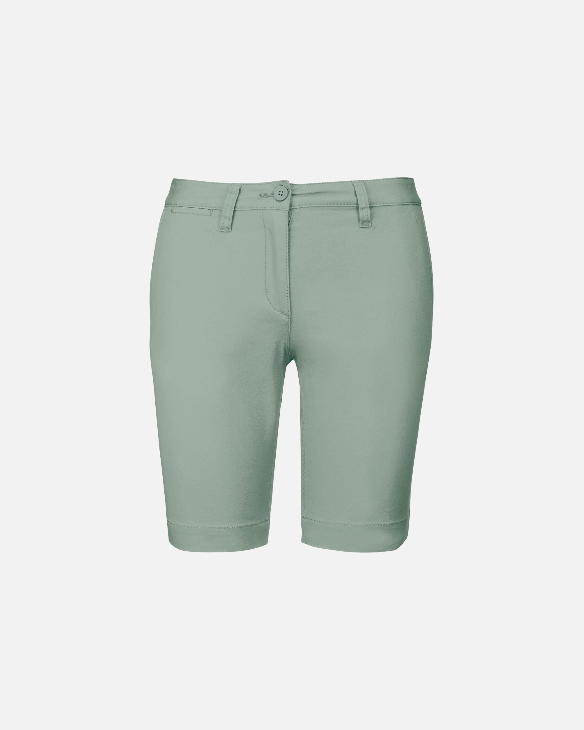 Damen Chino Bermuda Shorts Sage von VIVID