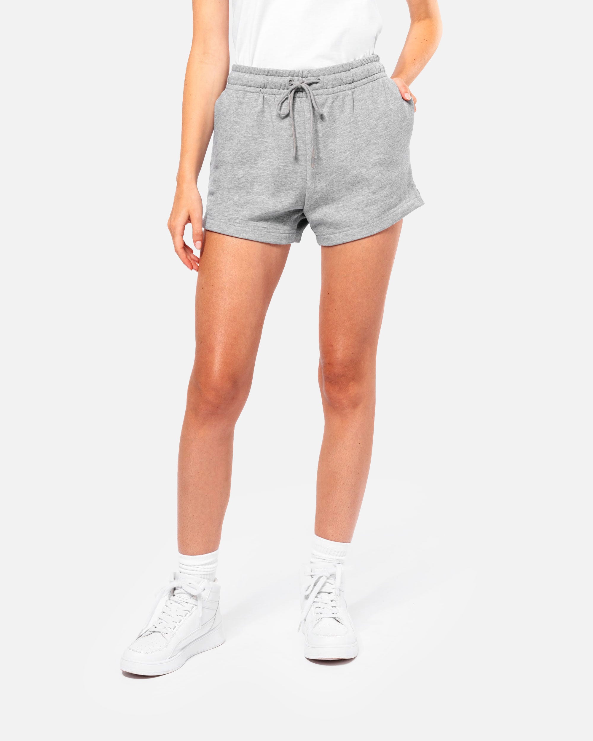 Damen Sweat Shorts Grey Heather von VIVID