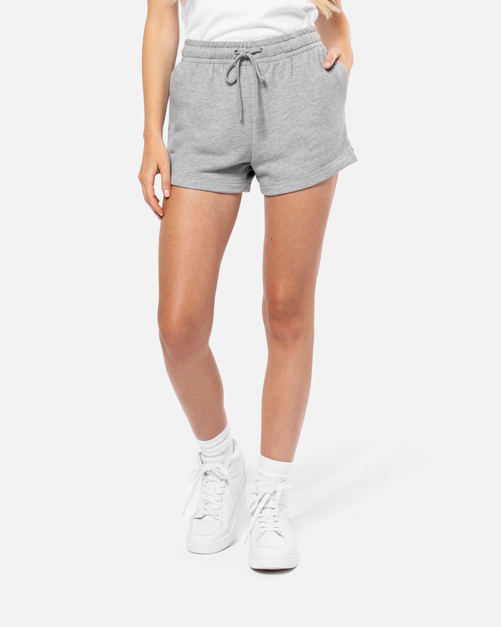 Damen Sweat Shorts Grey Heather von VIVID