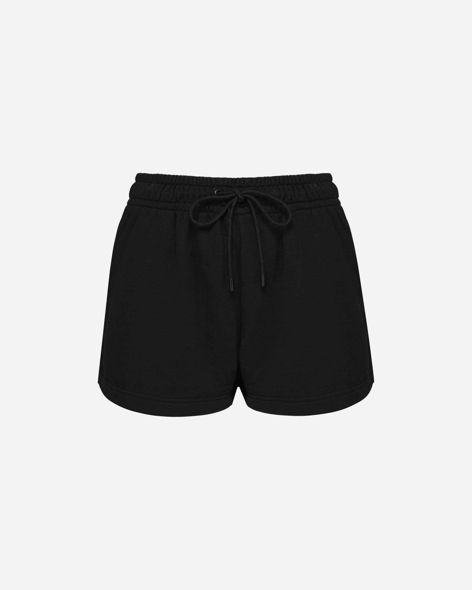 Damen Sweat Shorts Black von VIVID