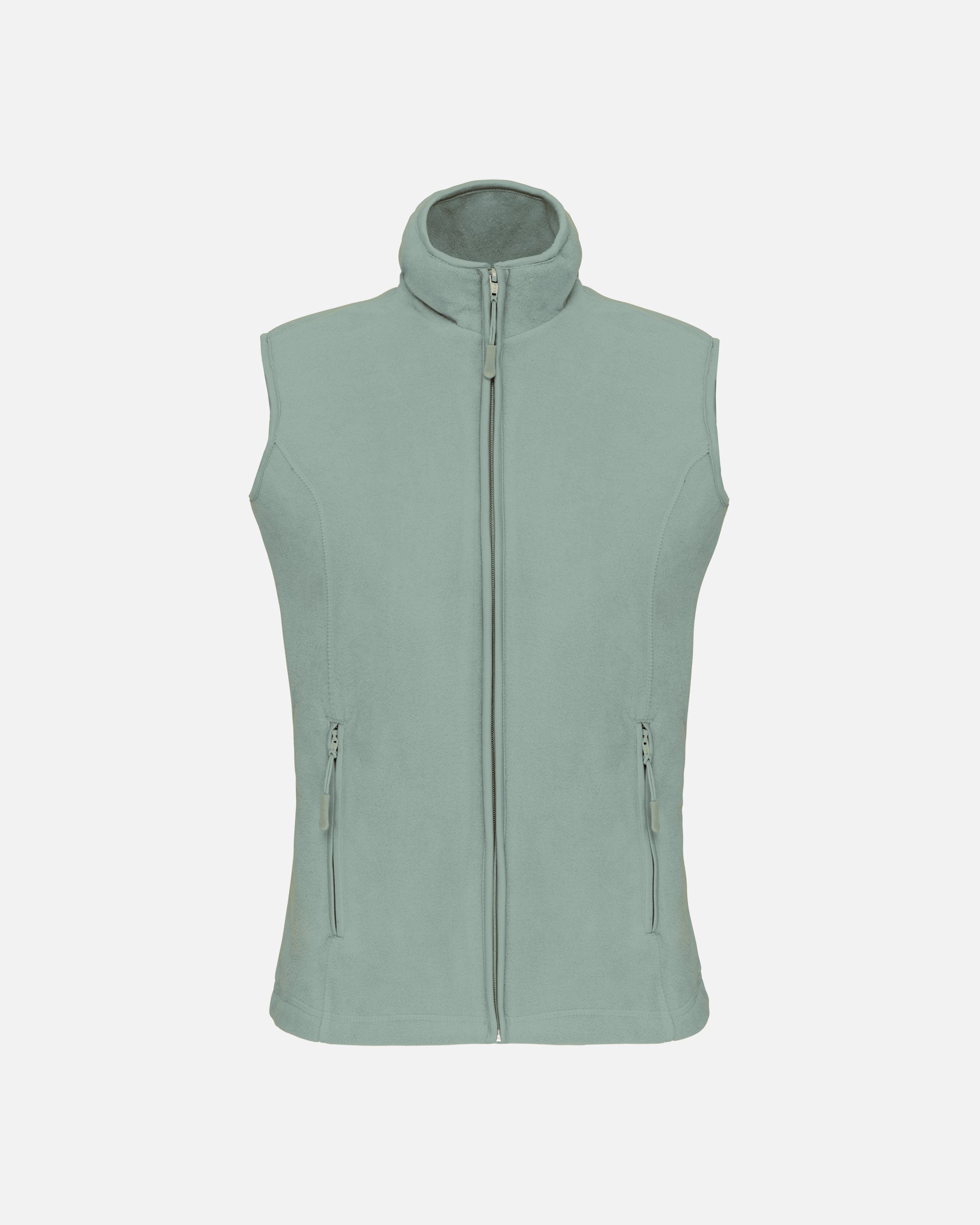 Damen Mikrofleece Weste Sage von VIVID