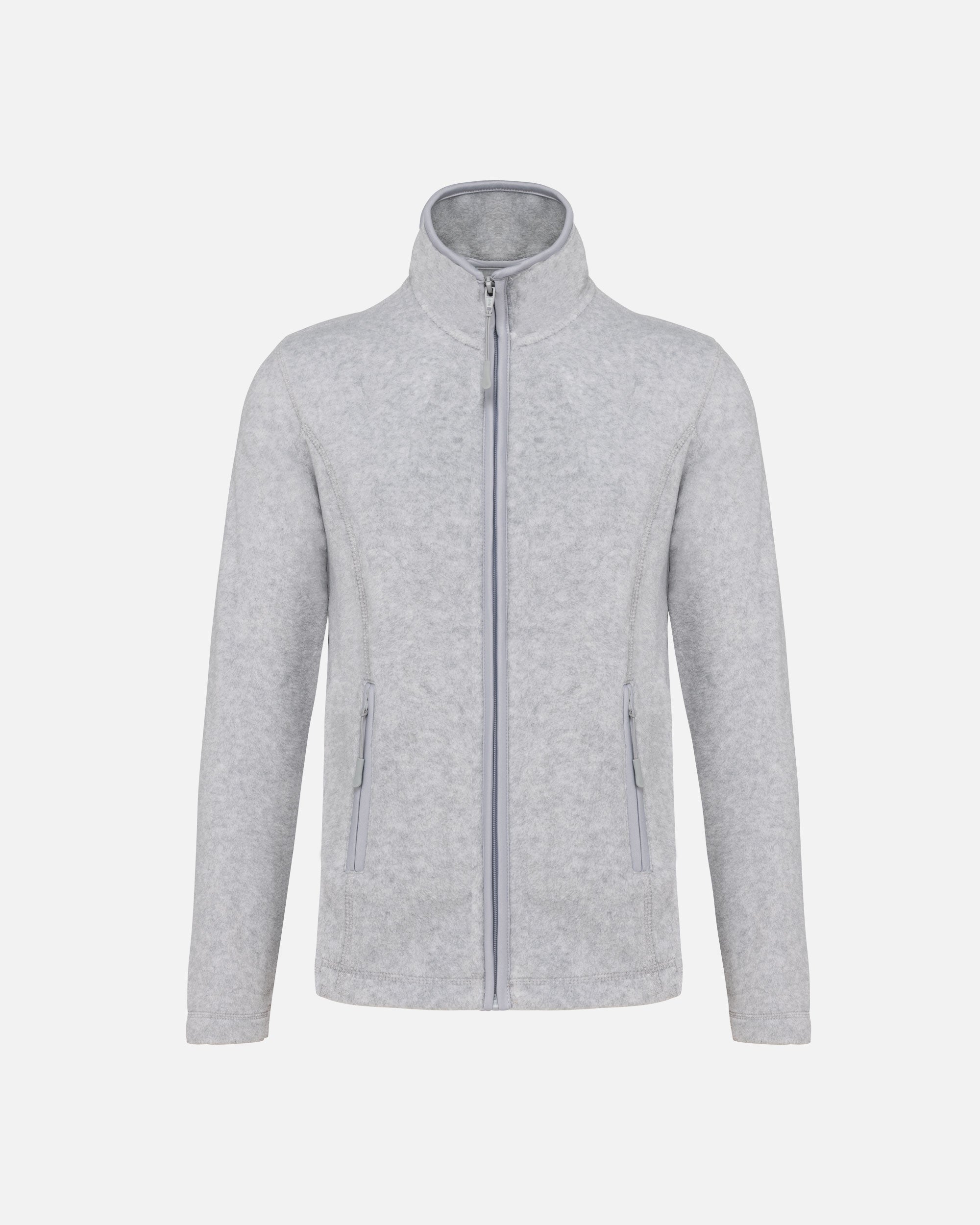 Damen Mikrofleece Jacke Ash Heather von VIVID