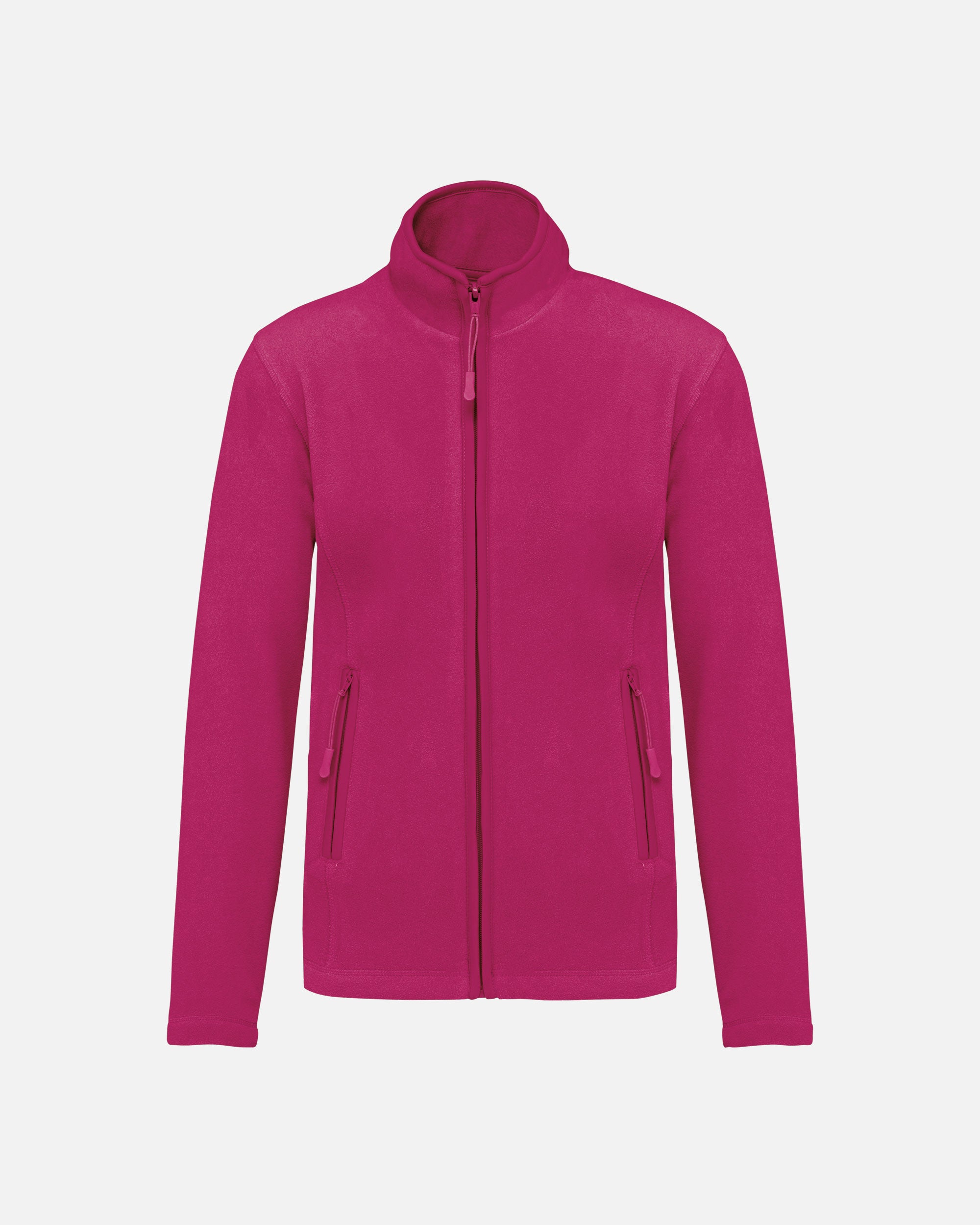 Damen Mikrofleece Jacke Hot Pink von VIVID