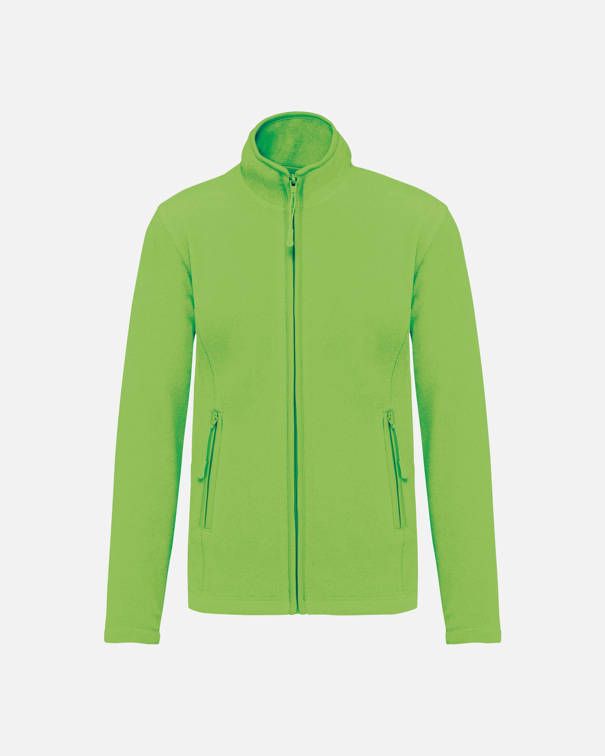 Damen Mikrofleece Jacke Lime Green von VIVID