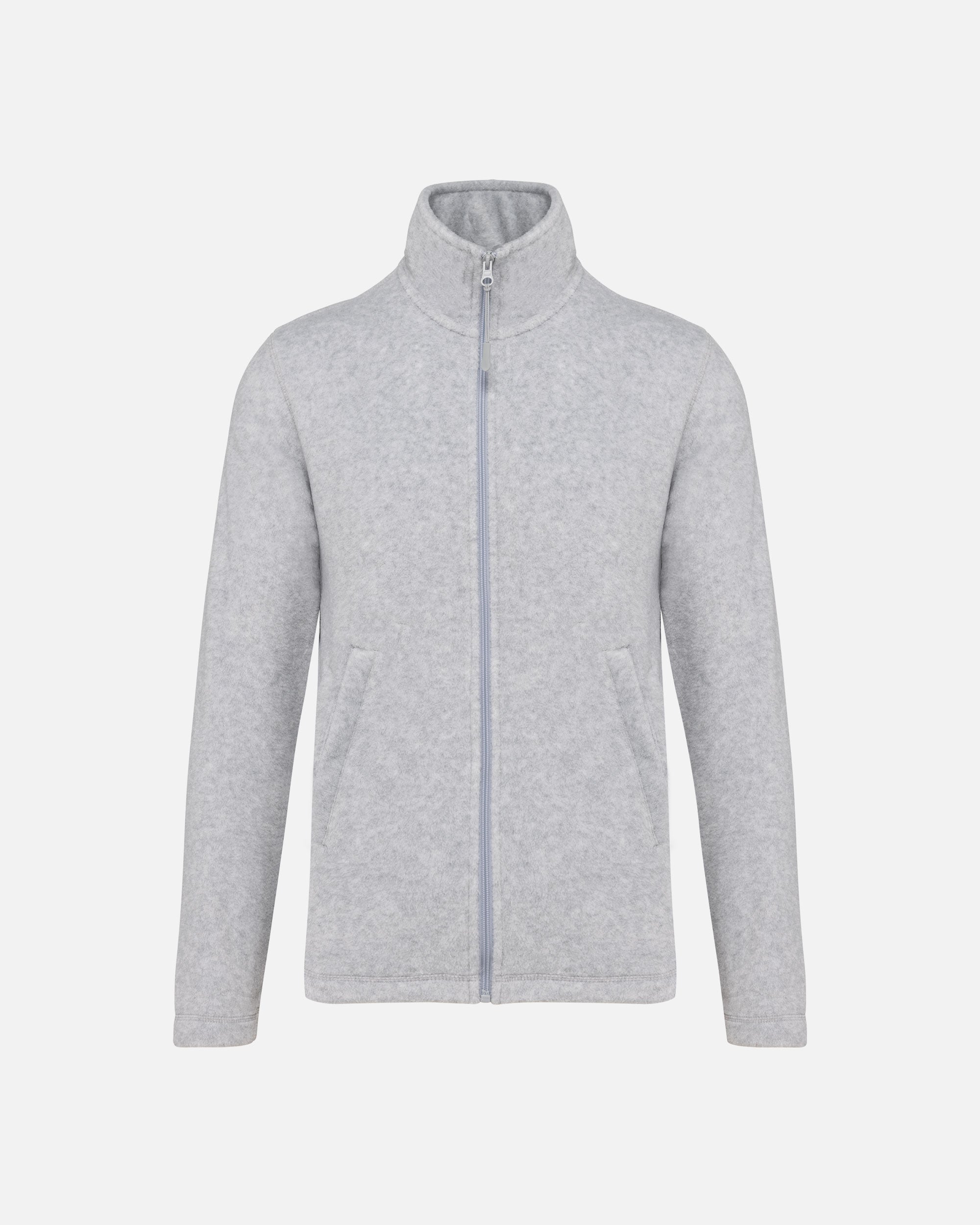 Herren Mikrofleece Jacke Ash Heather von VIVID