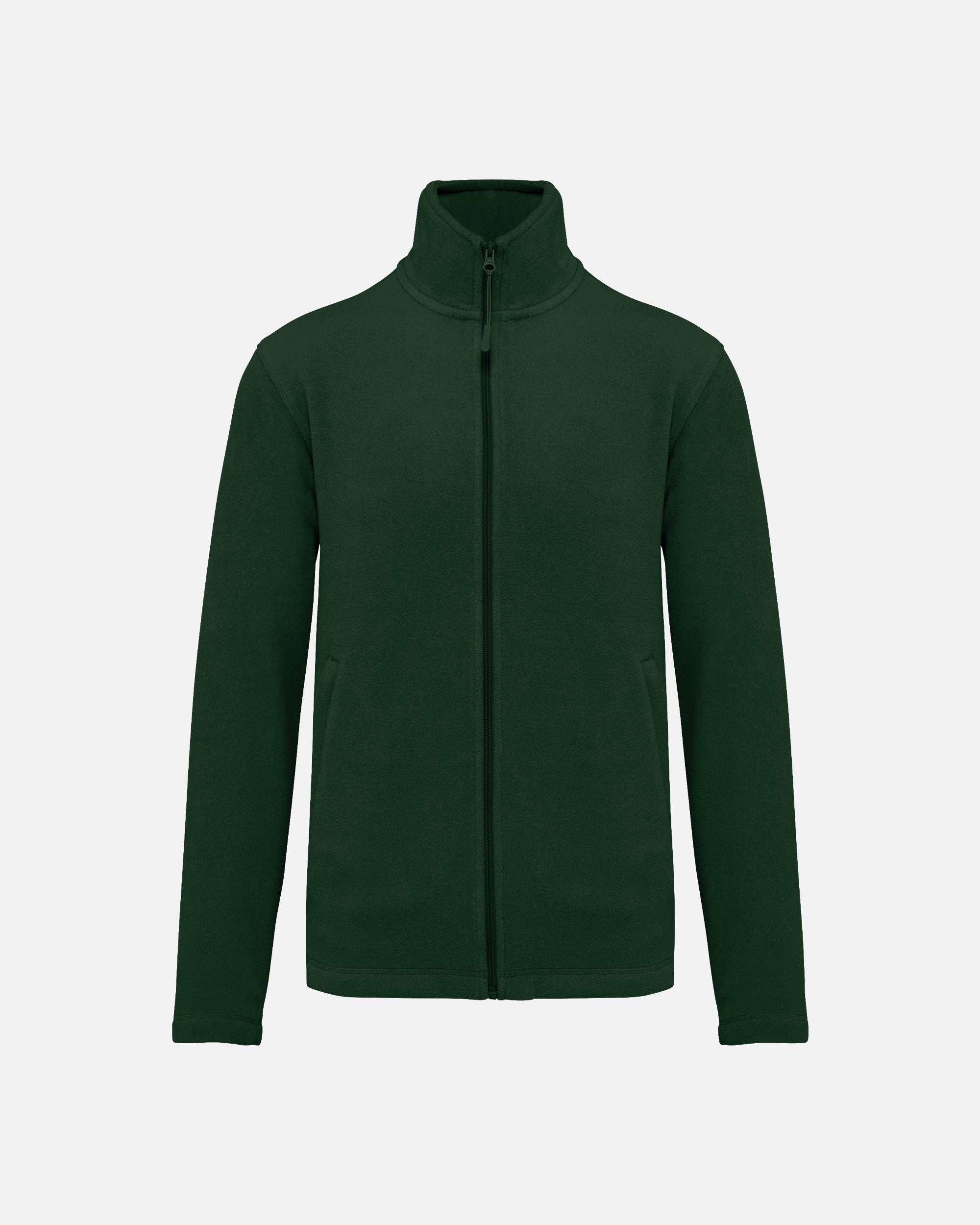 Herren Mikrofleece Jacke Forest Green von VIVID
