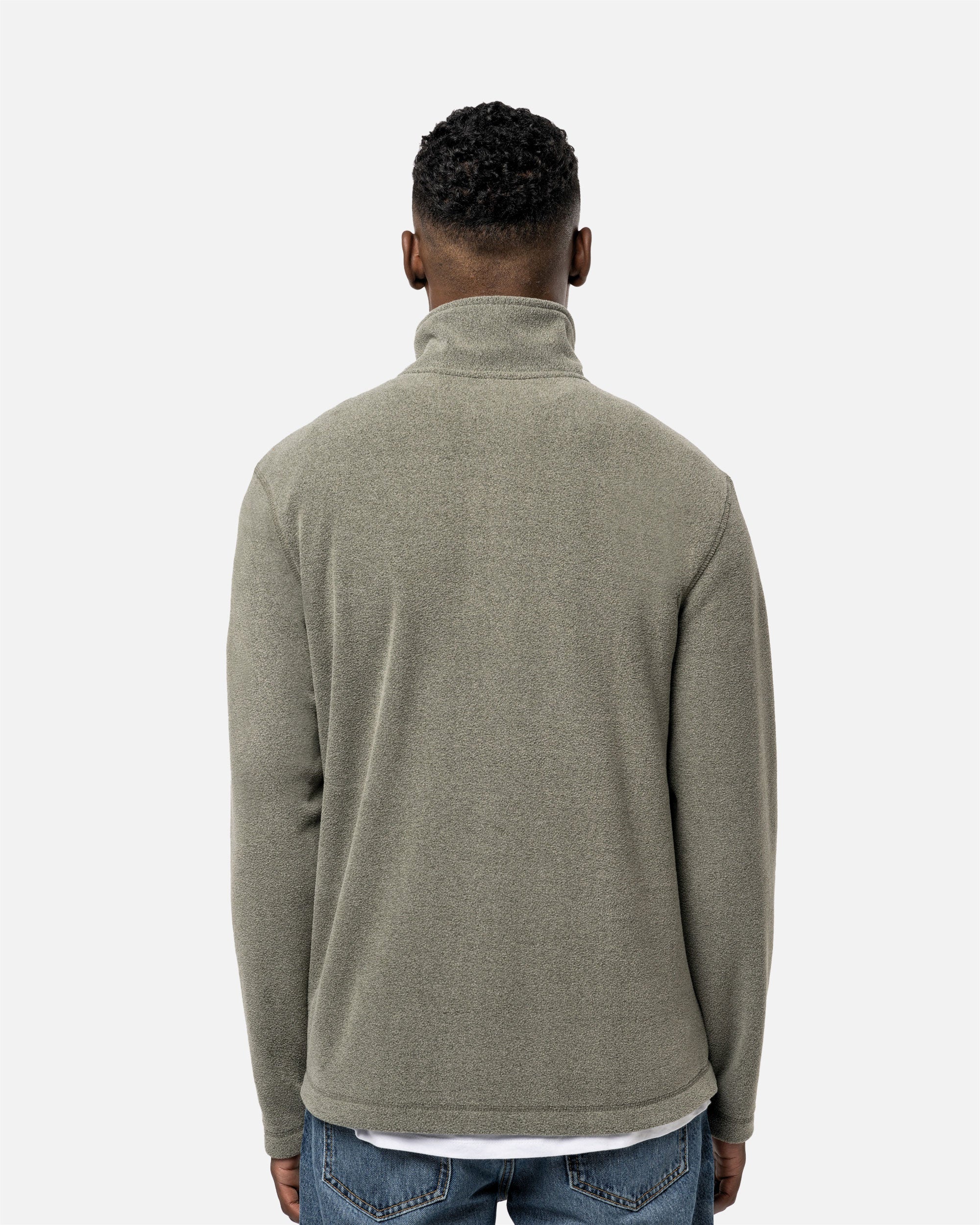 Herren Mikrofleece Pullover mit 1/4-Reißverschluss von VIVID