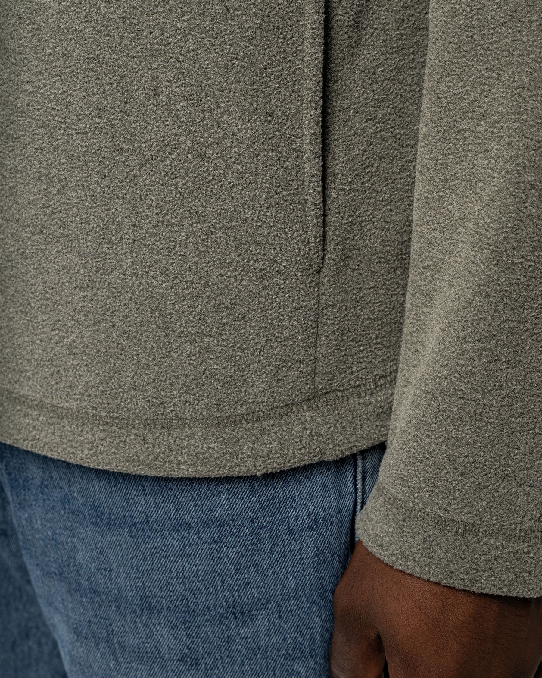 Herren Mikrofleece Pullover mit 1/4-Reißverschluss von VIVID