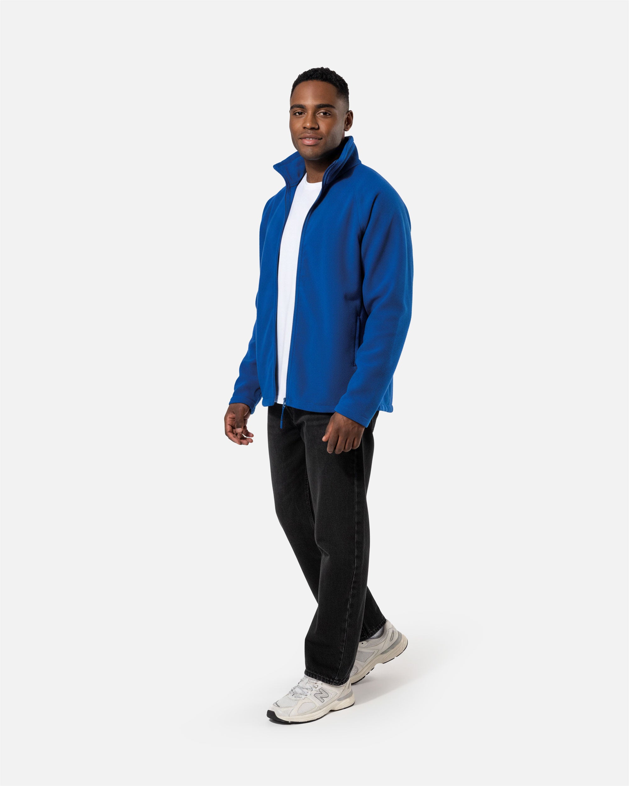 Herren Mikrofleece Raglan Jacke von VIVID