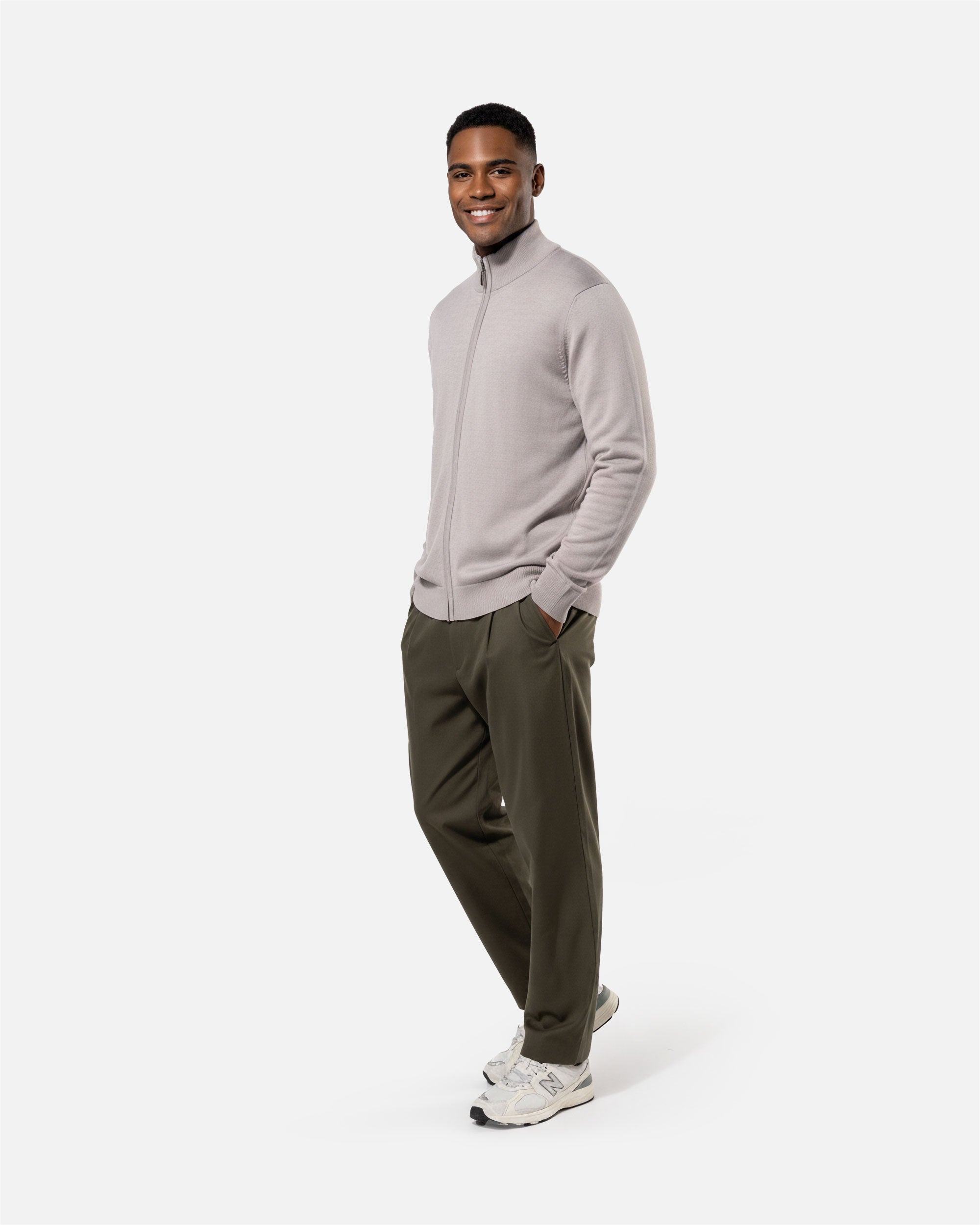 Herren Pullover mit Reißverschluss von VIVID