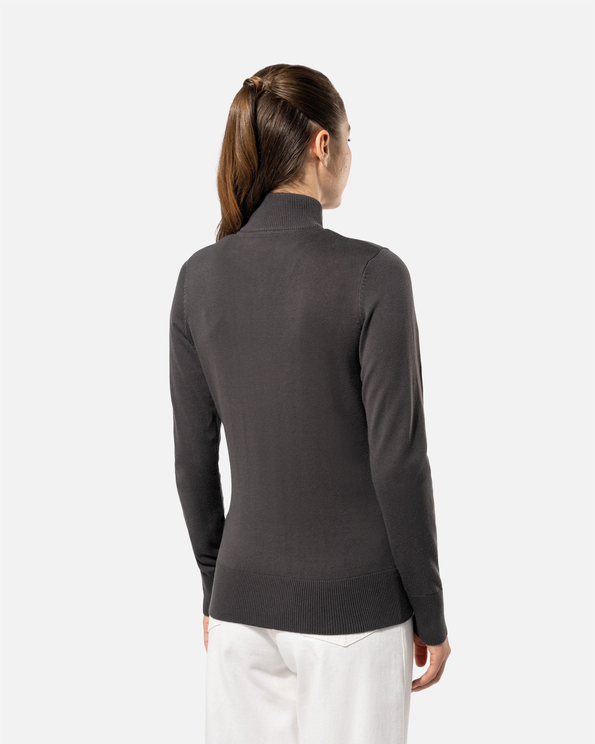 Damen Pullover mit Reißverschluss