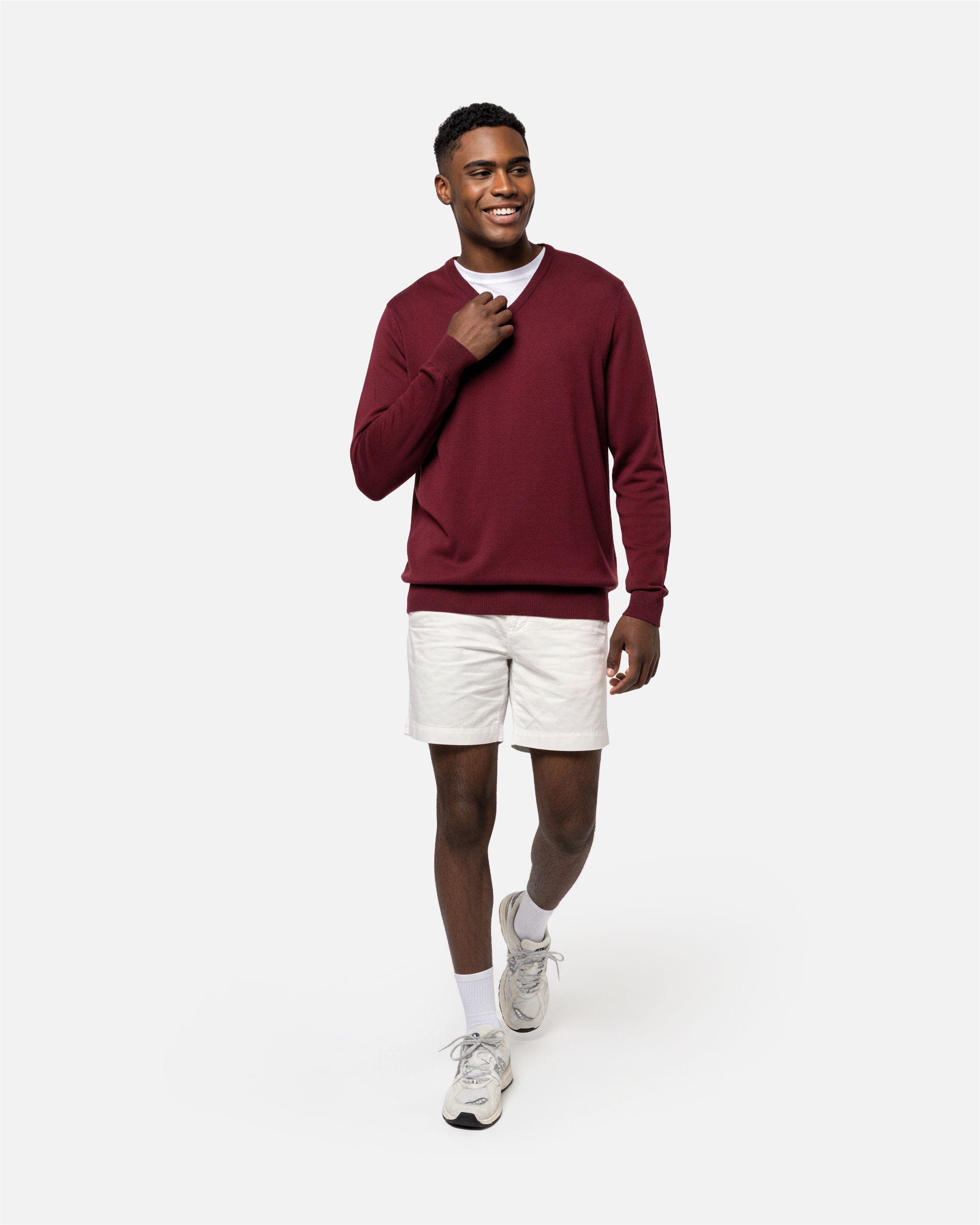 Herren Pullover mit V-Ausschnitt 2.0 von VIVID