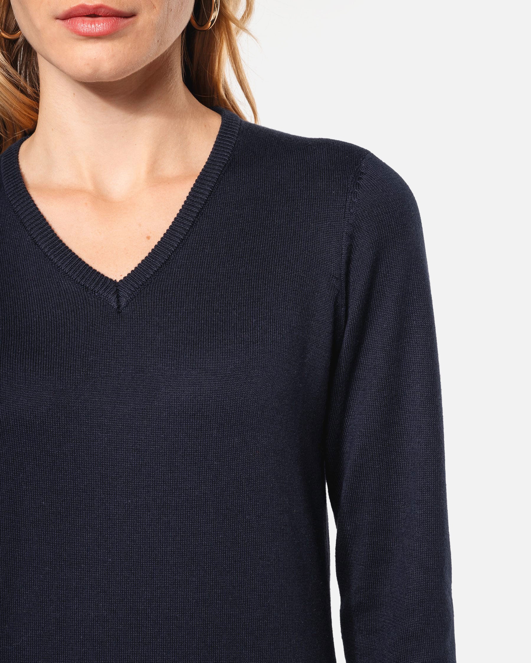 Damen Pullover mit V-Ausschnitt von VIVID