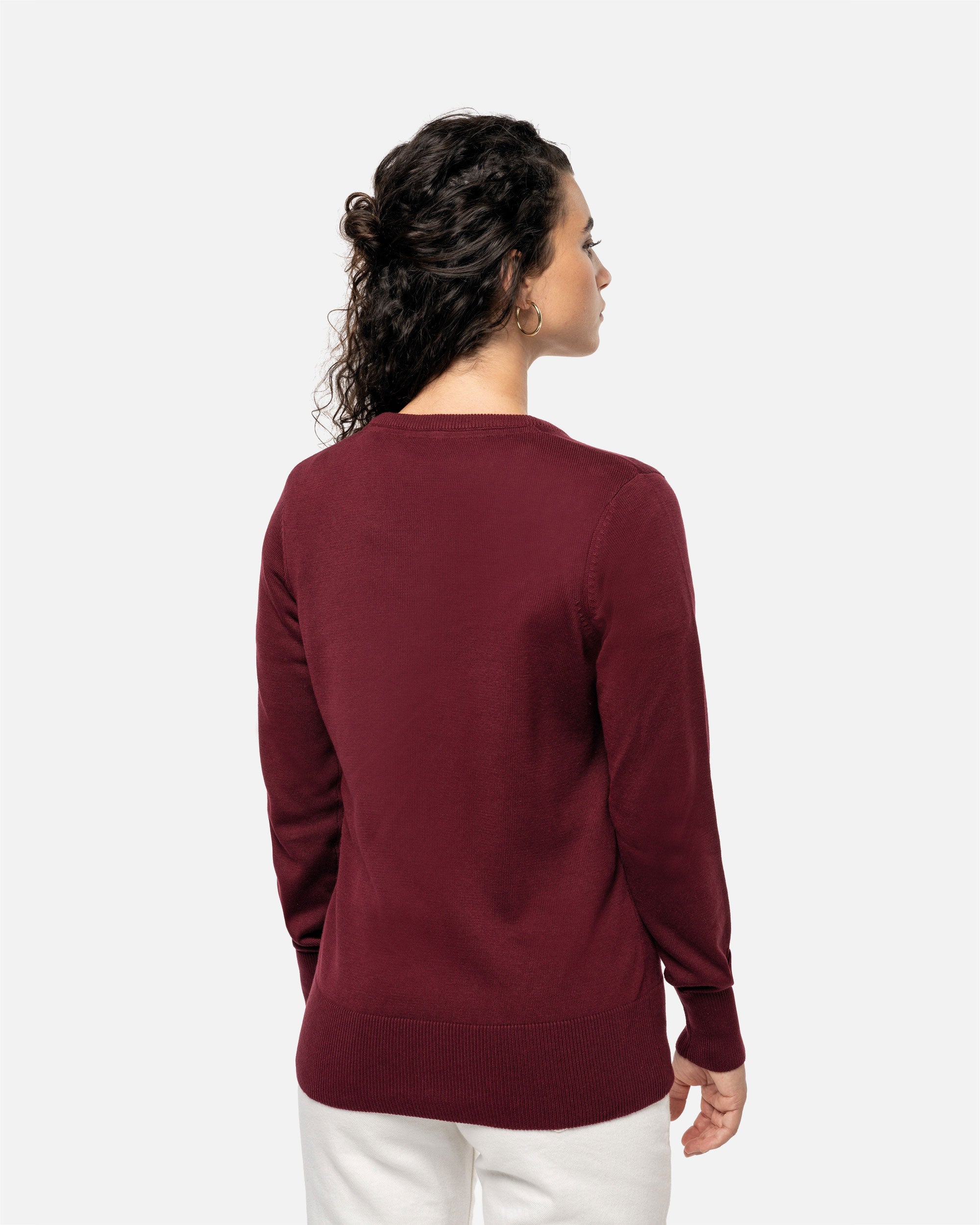 Damen Pullover mit V-Ausschnitt von VIVID