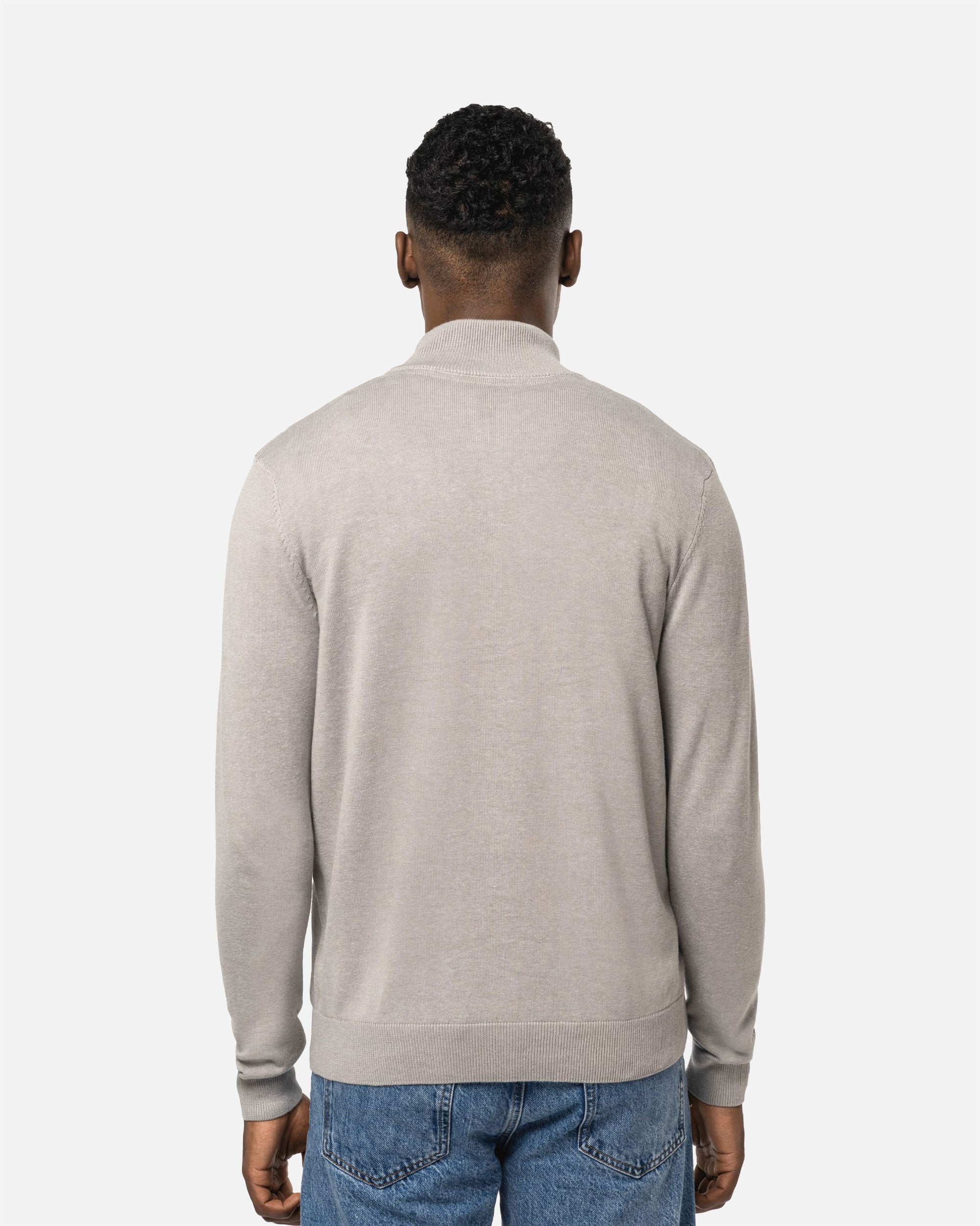 Herren Pullover mit 1/4-Reißverschluss von VIVID