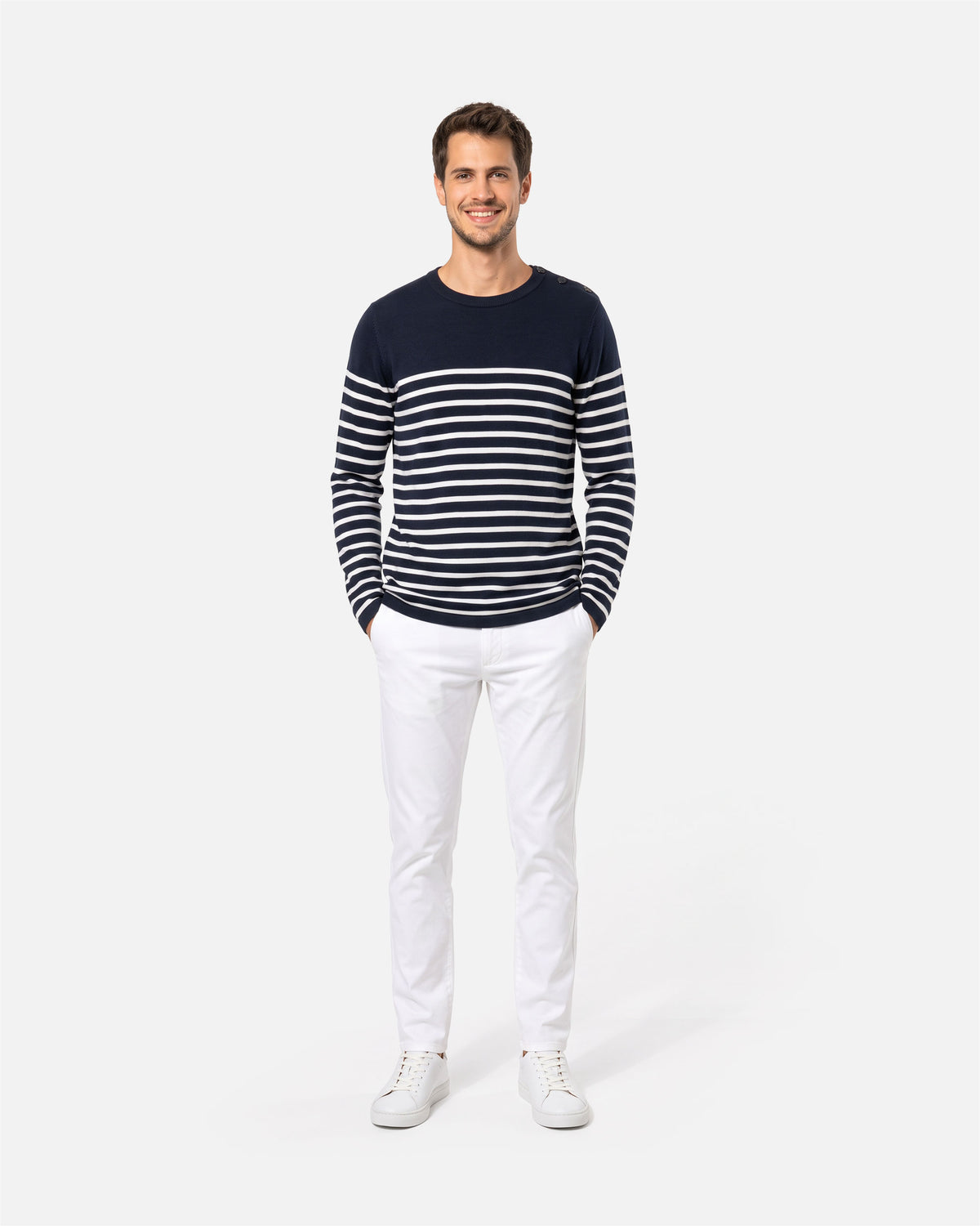 Herren Pullover im Marine-Look von VIVID