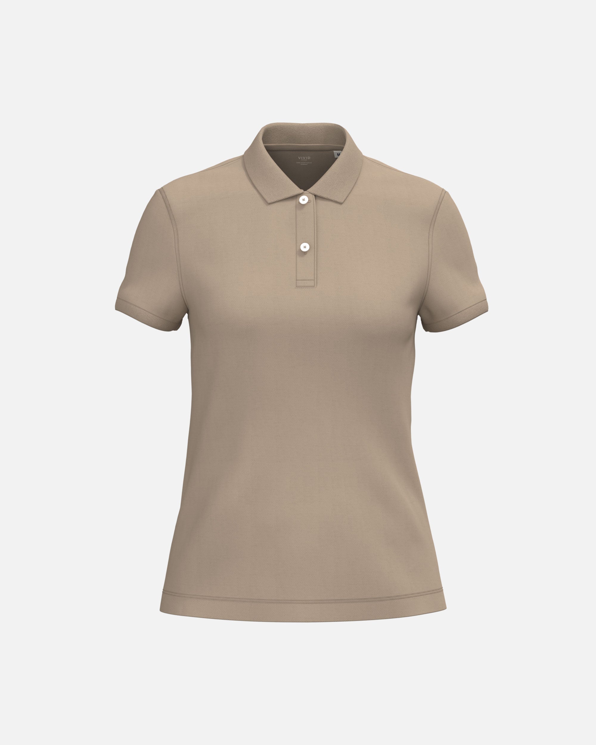 Schweres Damen Piqué Polo T-Shirt 3.0