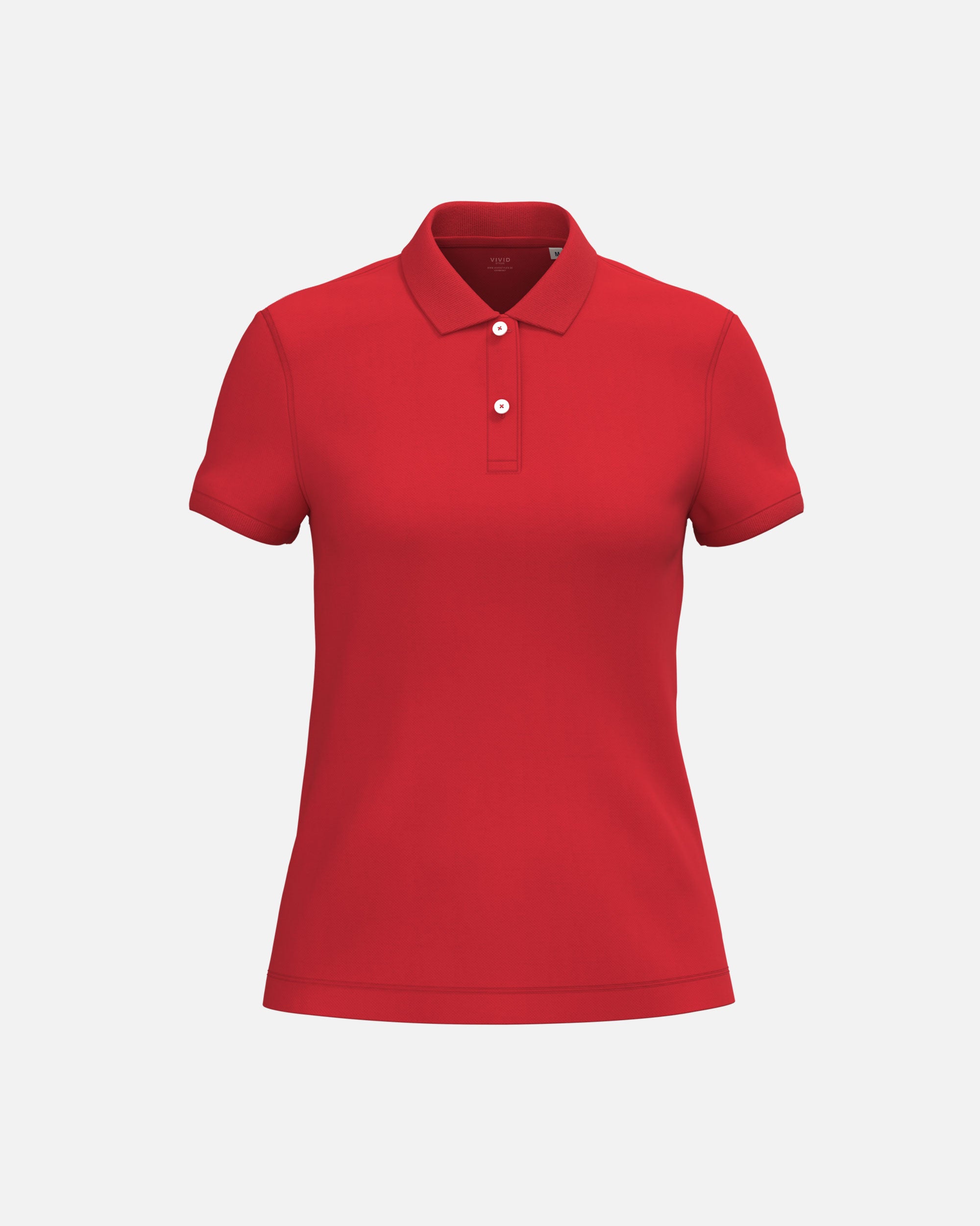 Schweres Damen Piqué Polo T-Shirt 3.0