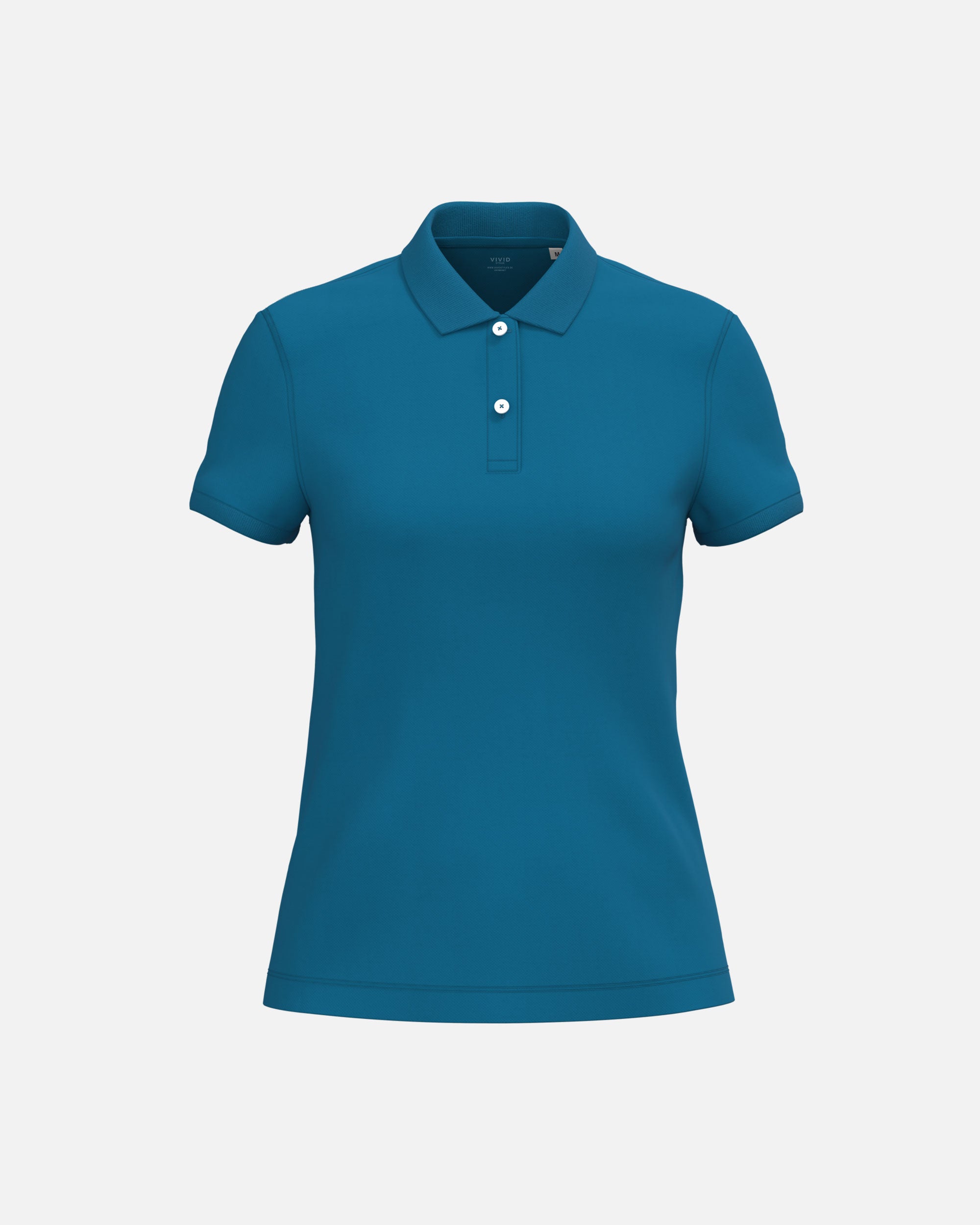Schweres Damen Piqué Polo T-Shirt 3.0