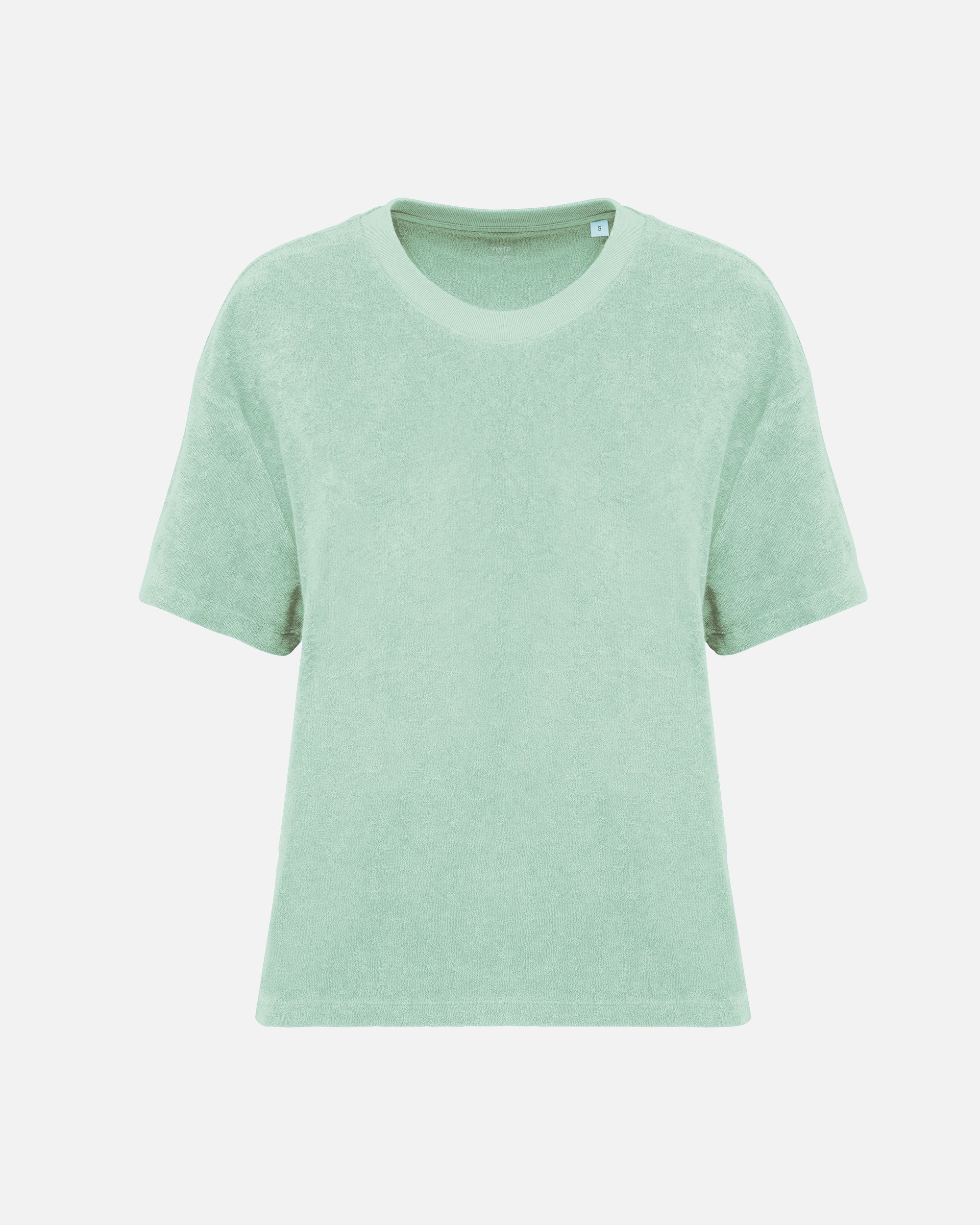 Übergroßes Damen Frottee T-Shirt