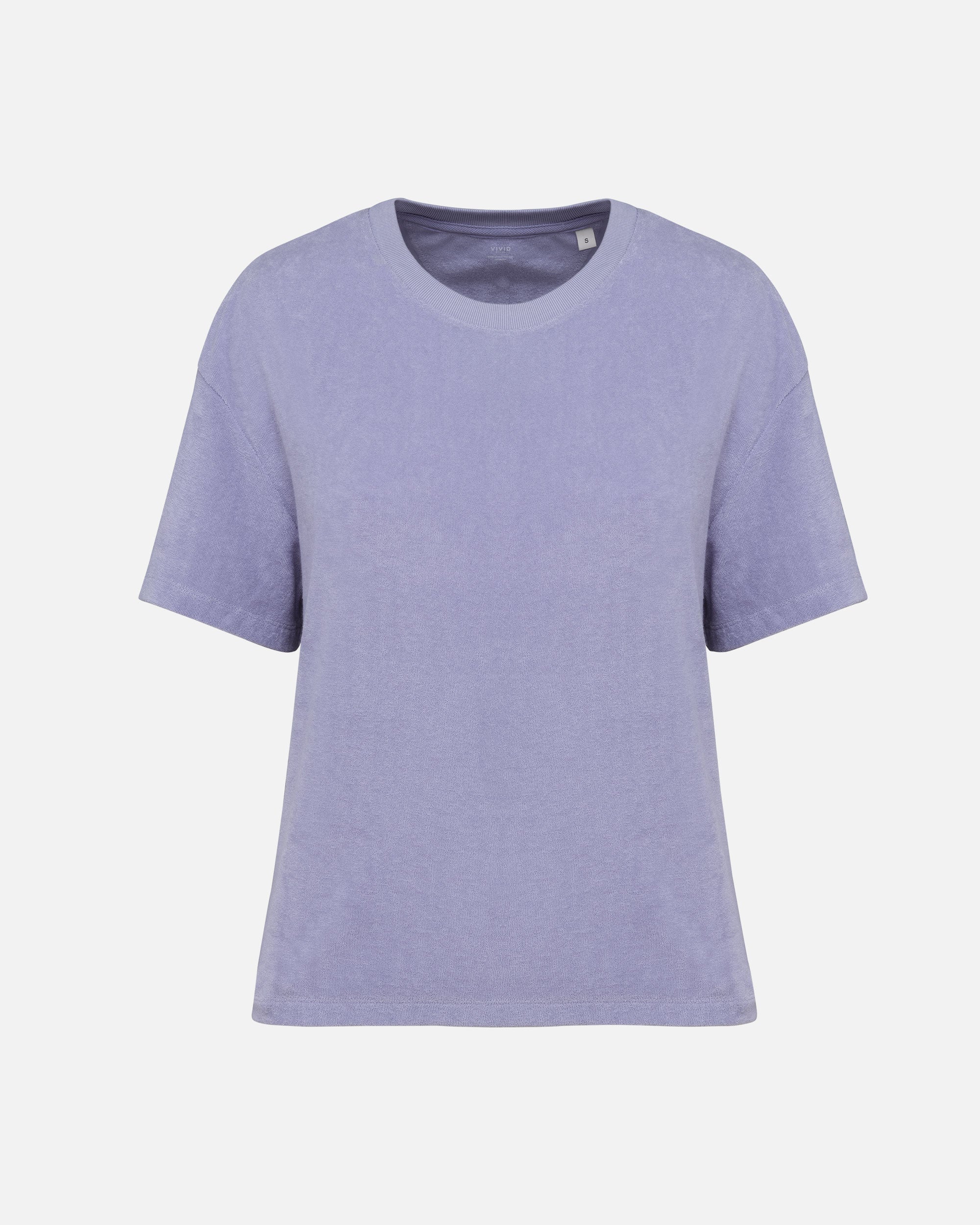 Übergroßes Damen Frottee T-Shirt
