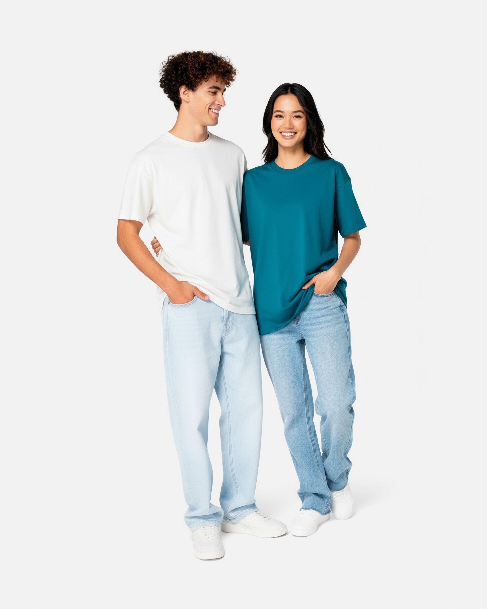 Unisex T-Shirt mit hängenden Schultern von VIVID