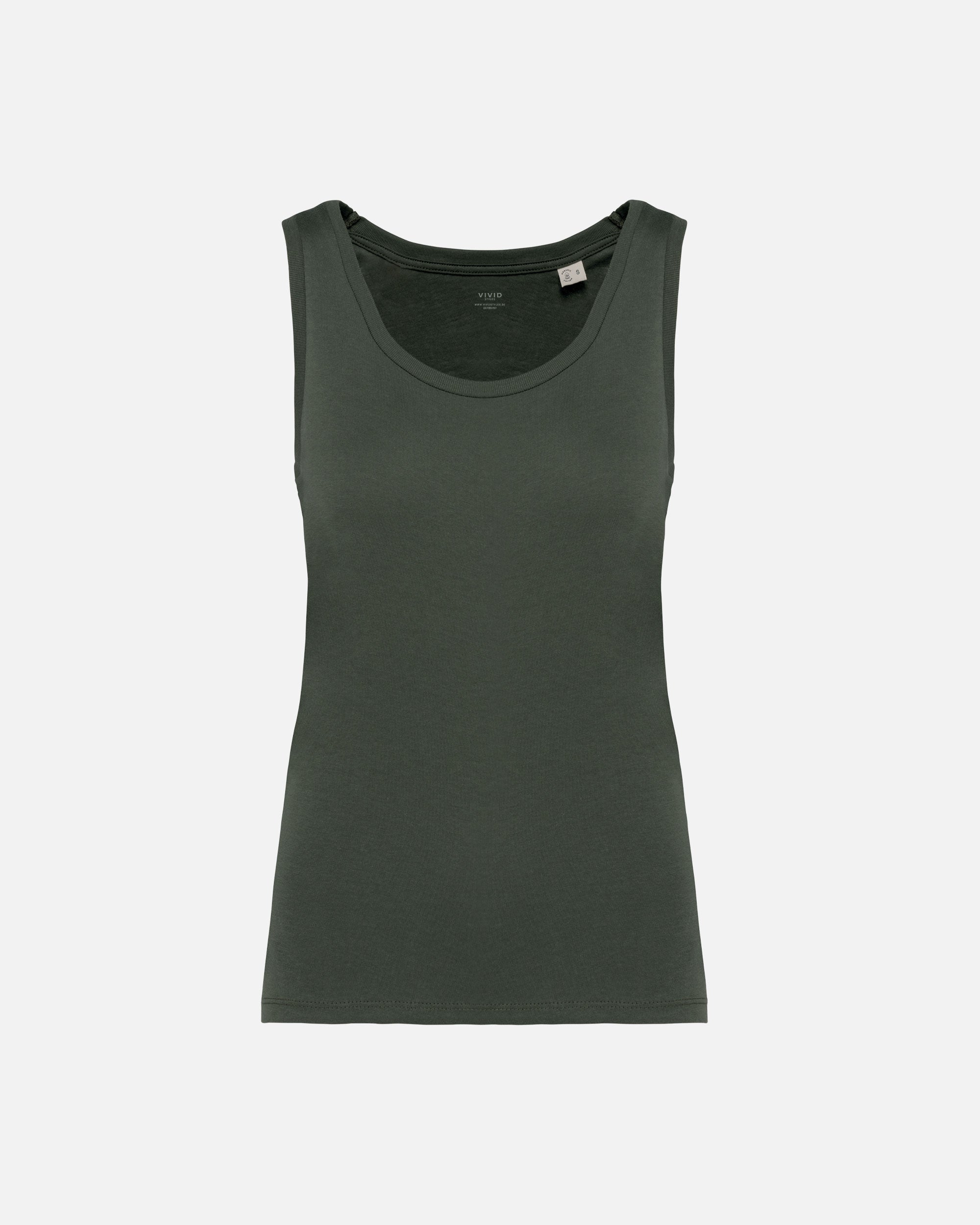 Klassisches Damen Top Khaki von VIVID