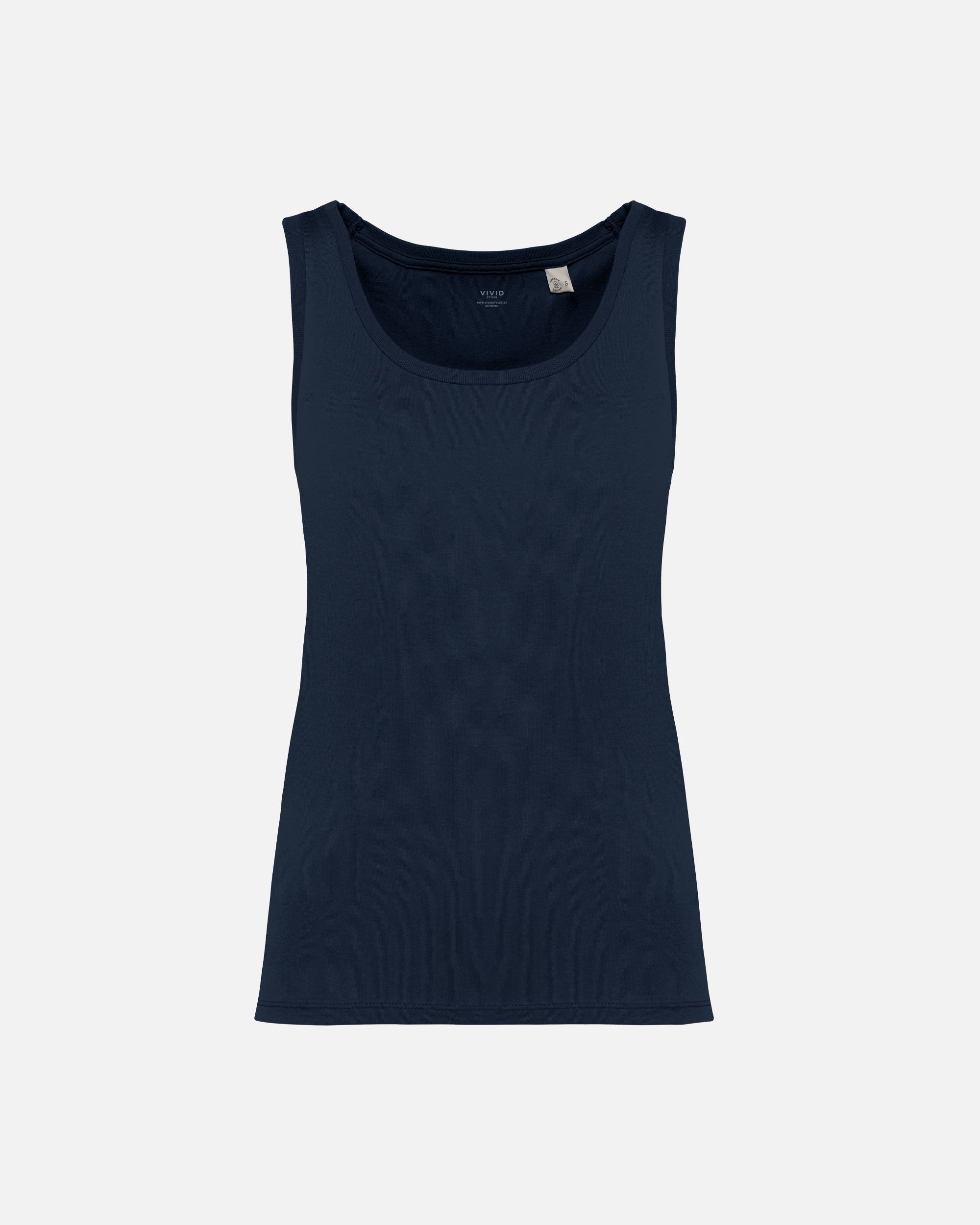 Klassisches Damen Top Navy Blue von VIVID