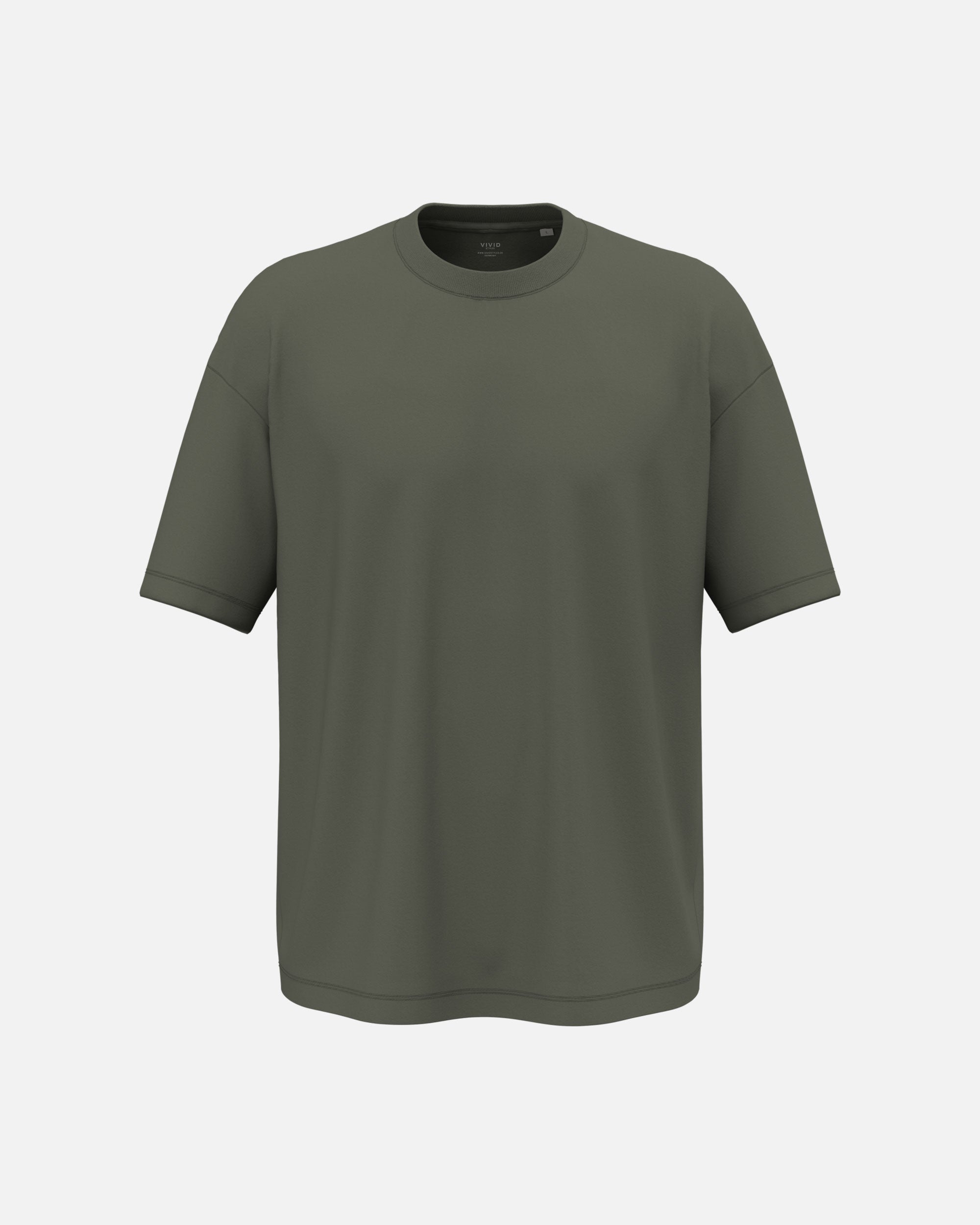 Klassisches Übergoßes Herren T-Shirt