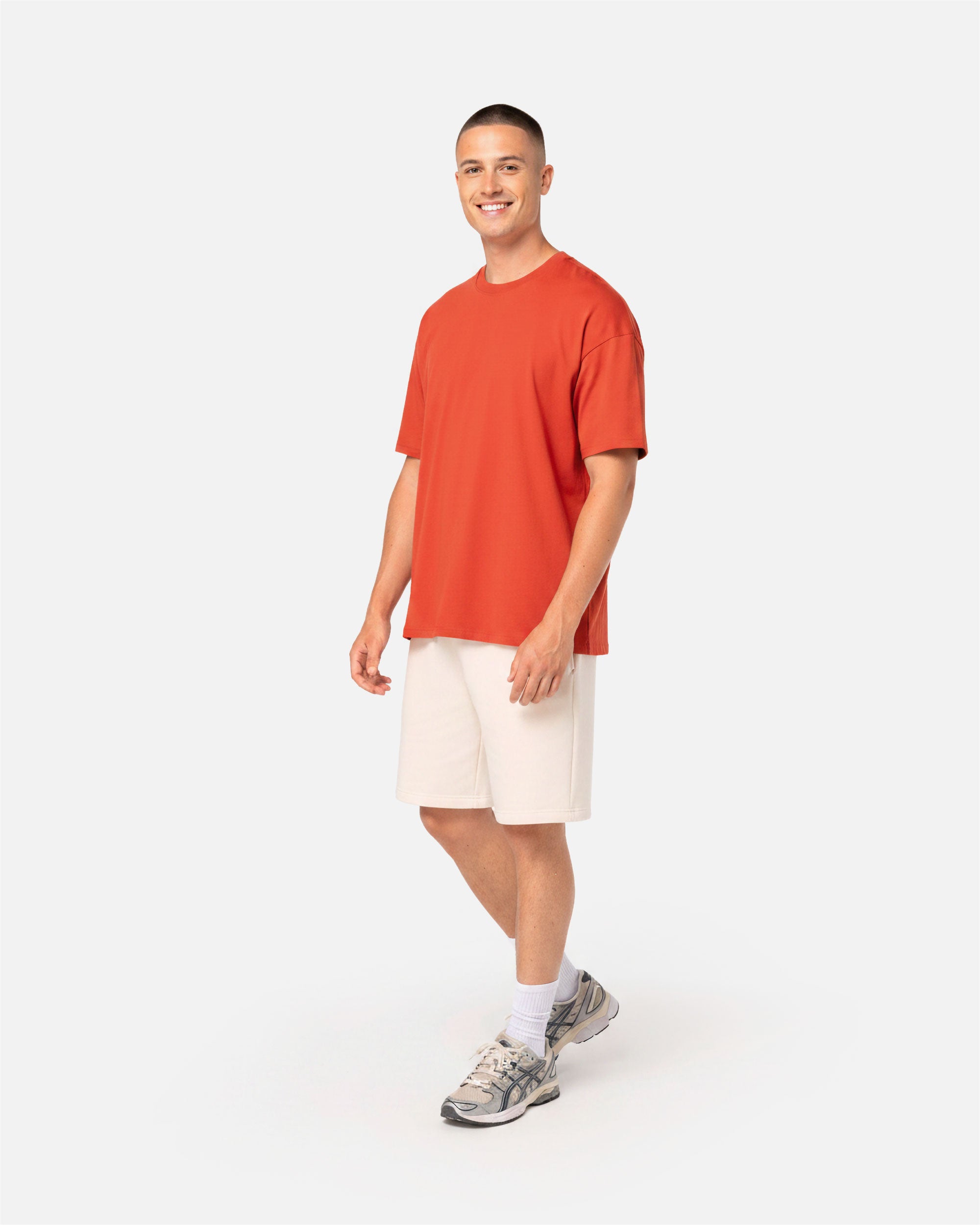 Klassisches Übergoßes Herren T-Shirt