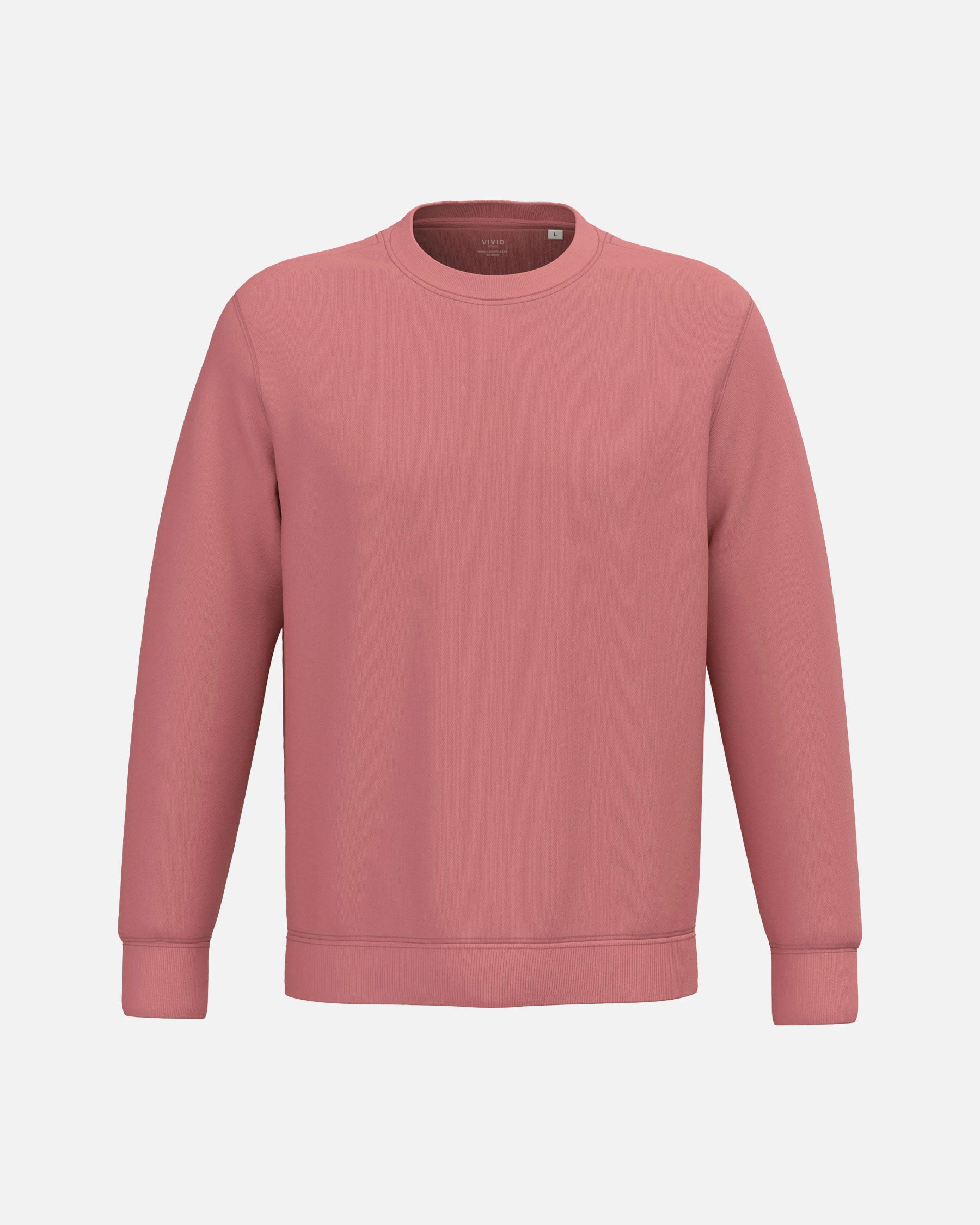 Schweres Unisex Sweatshirt Antique Rose von VIVID