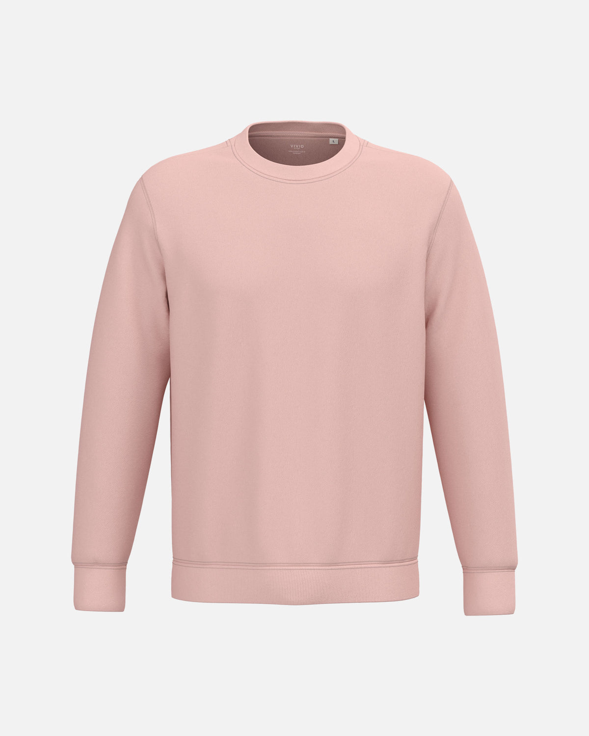 Schweres Unisex Sweatshirt Petal Rose von VIVID