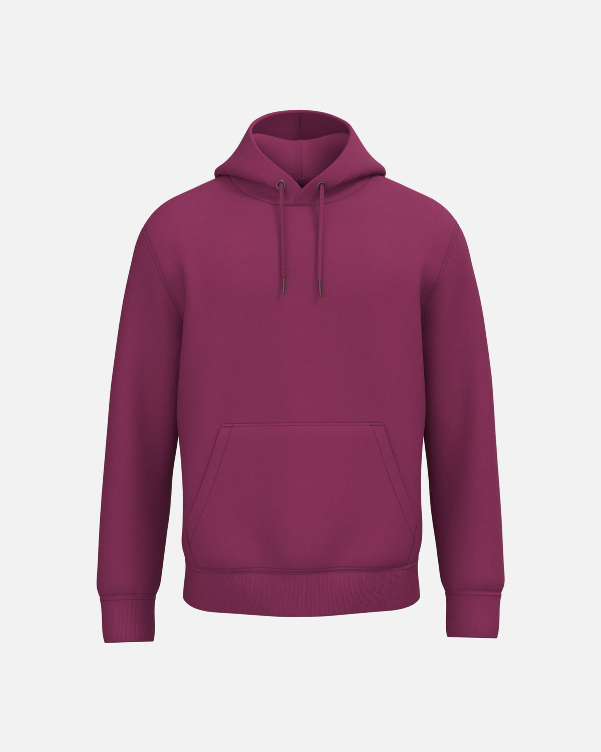Schweres Unisex Kapuzensweatshirt Cherry Purple von VIVID