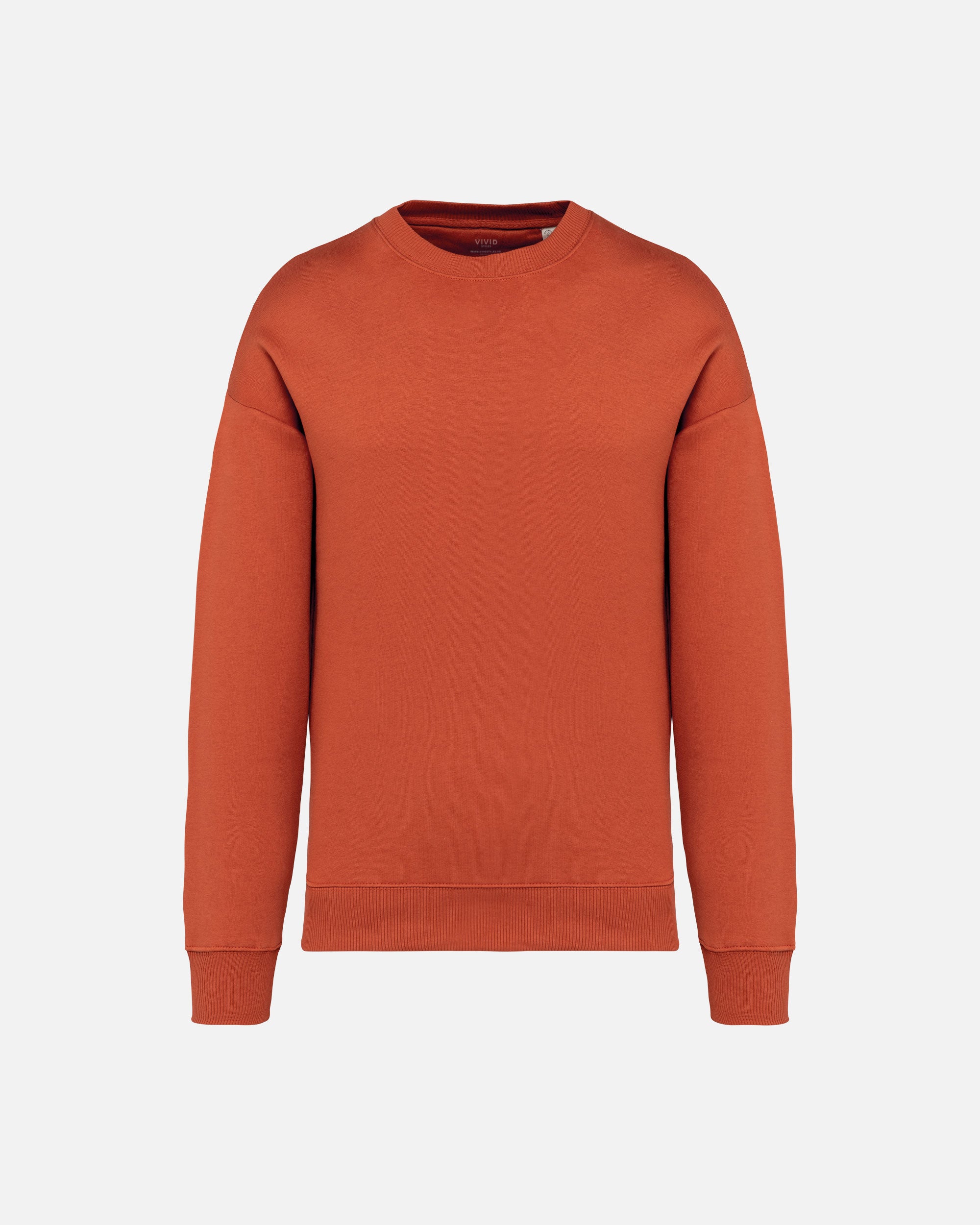 Übergroßes Unisex Sweatshirt Burnt Brick von VIVID