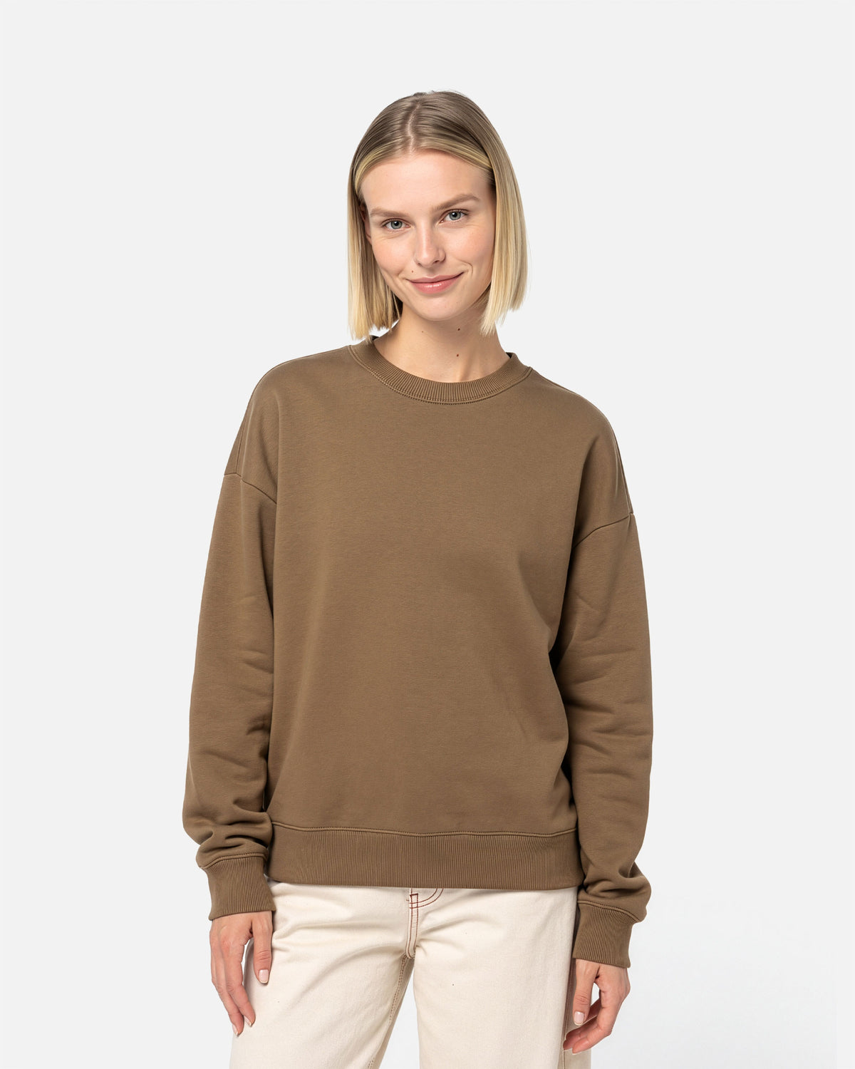 Übergroßes Unisex Sweatshirt Toffee von VIVID