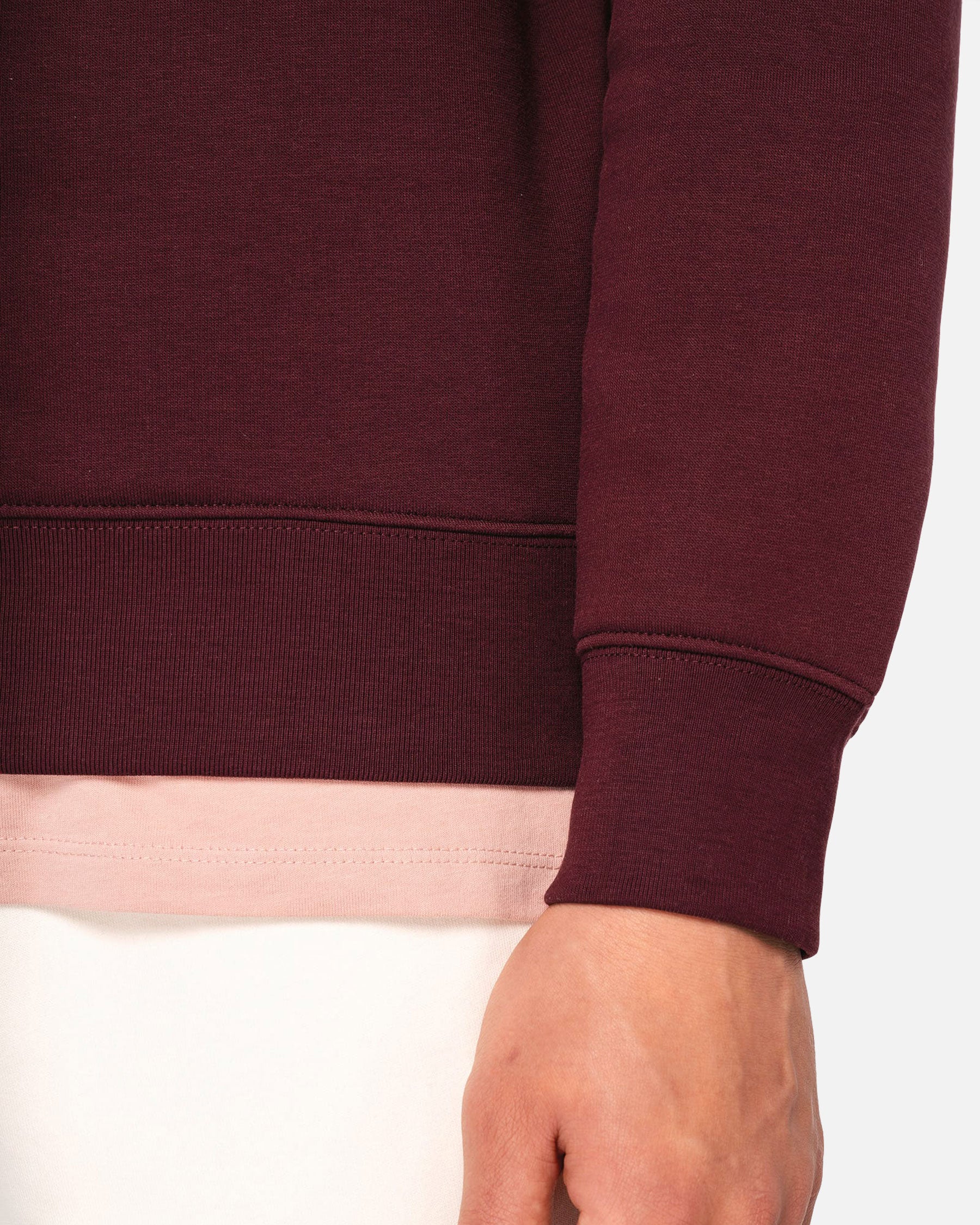 Schweres Herren 1/4 Zip Sweatshirt von VIVID