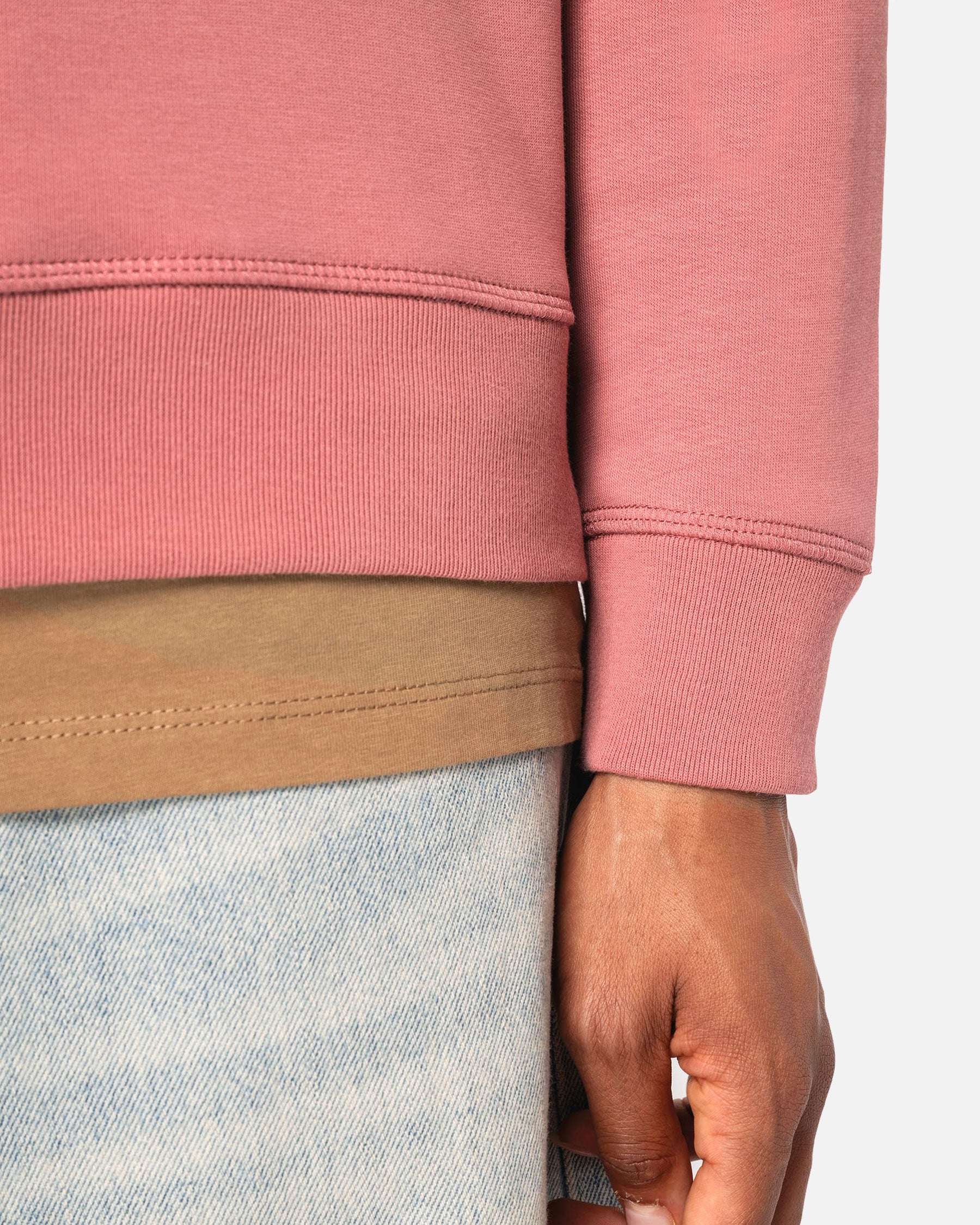 Damen Sweatshirt mit überschnittenen Schultern