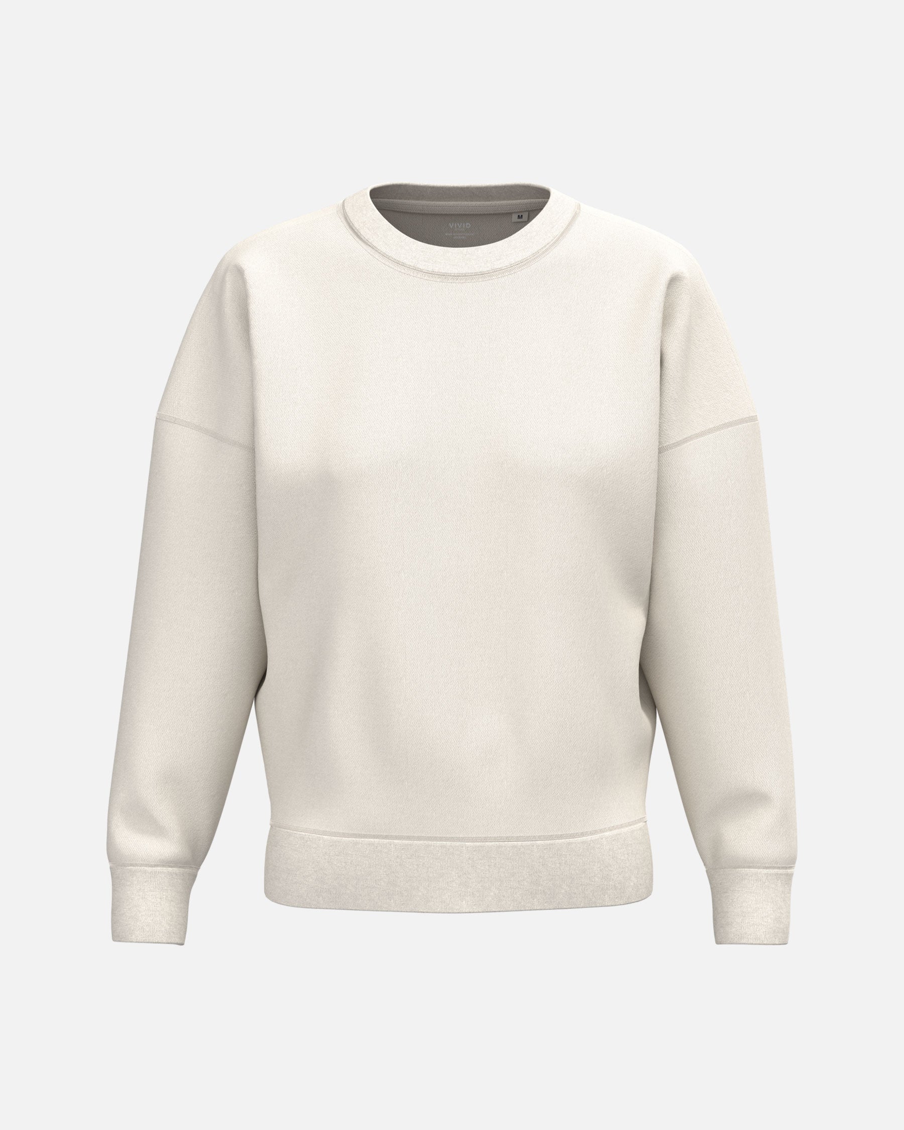 Damen Sweatshirt mit überschnittenen Schultern