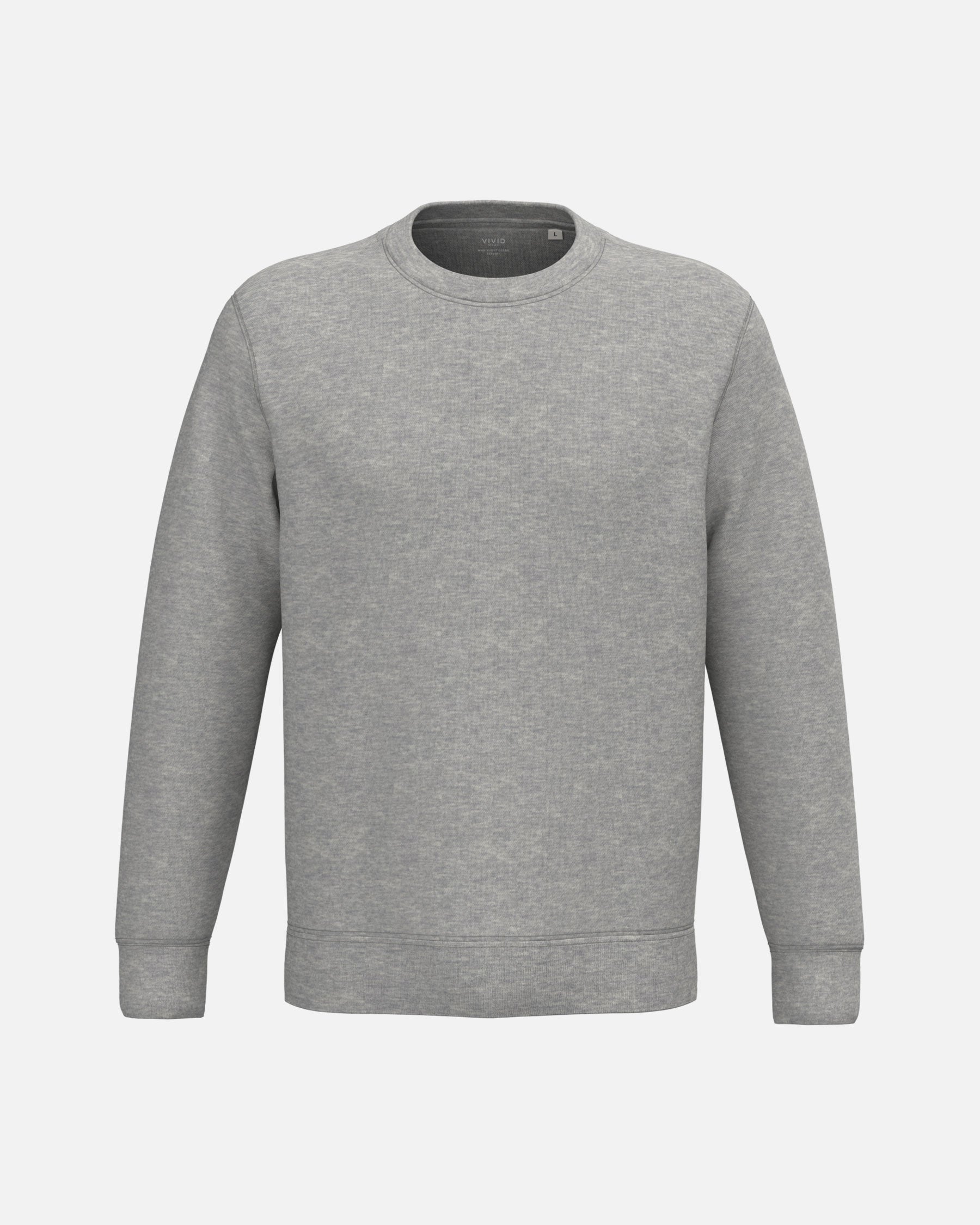 Klassisches Unisex Sweatshirt 2.0 Grey Heather von VIVID