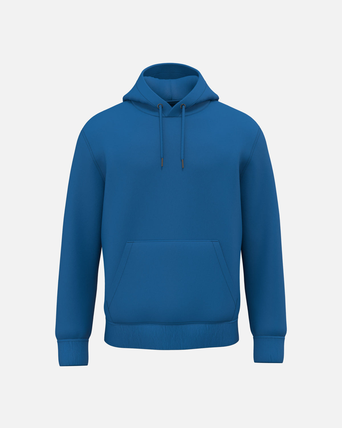 Klassisches Unisex Kapuzensweatshirt Sea Blue von VIVID