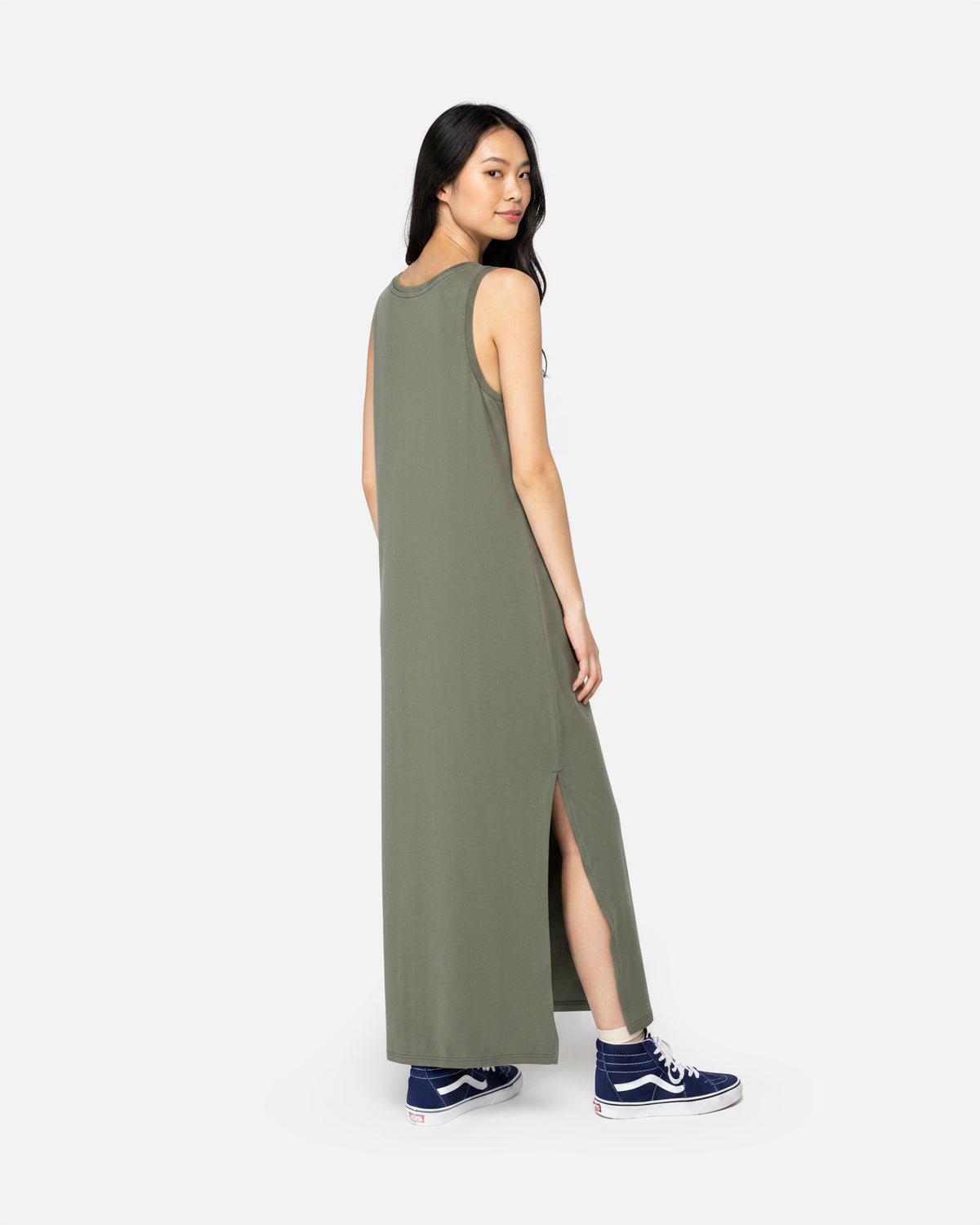 Ausgewaschenes Damen Jersey-Kleid von VIVID