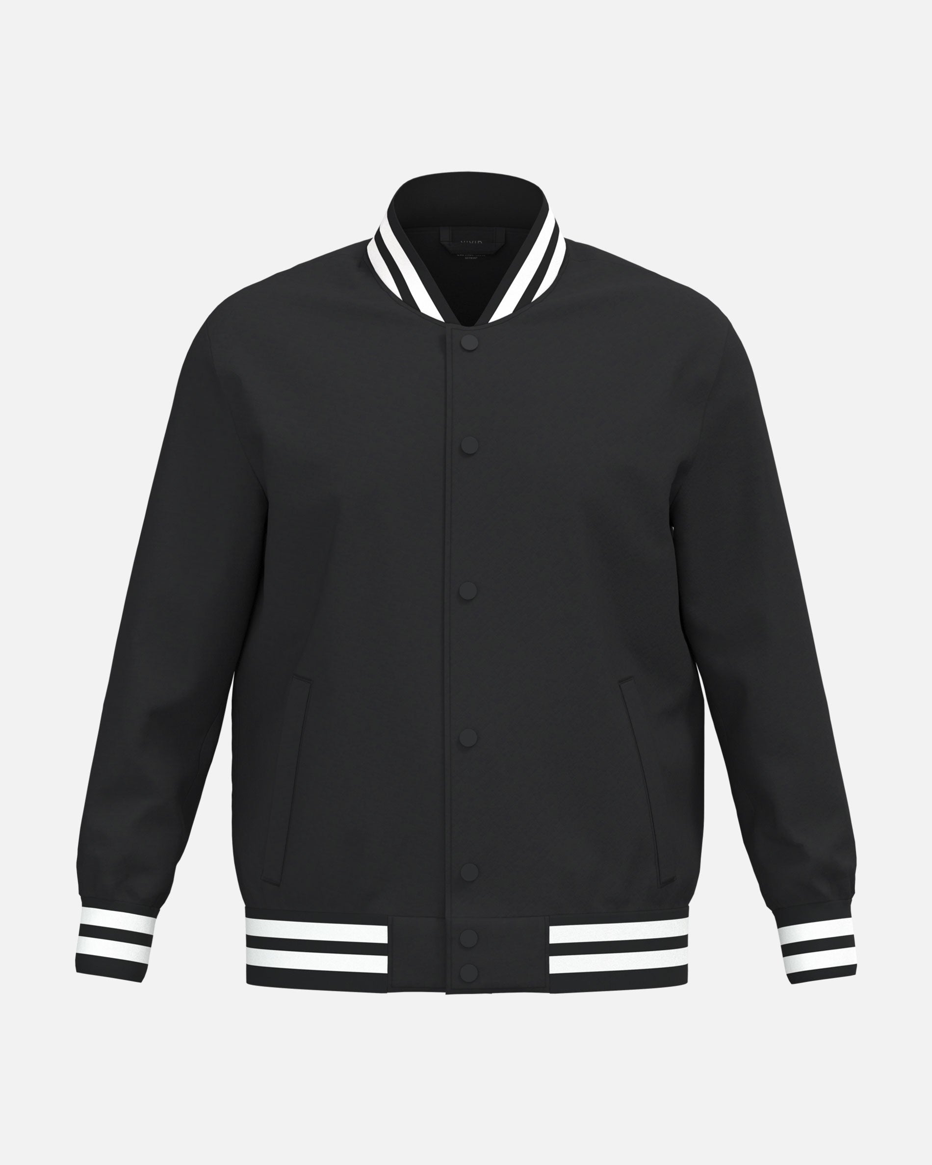 Unisex Teddy Jacke Black von VIVID